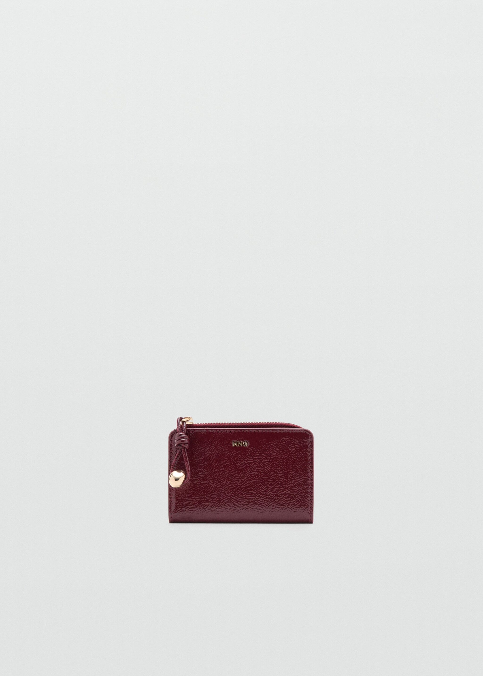 Mini-bead small purse - Article without model, Burgundy. Ref: 27081236-00.