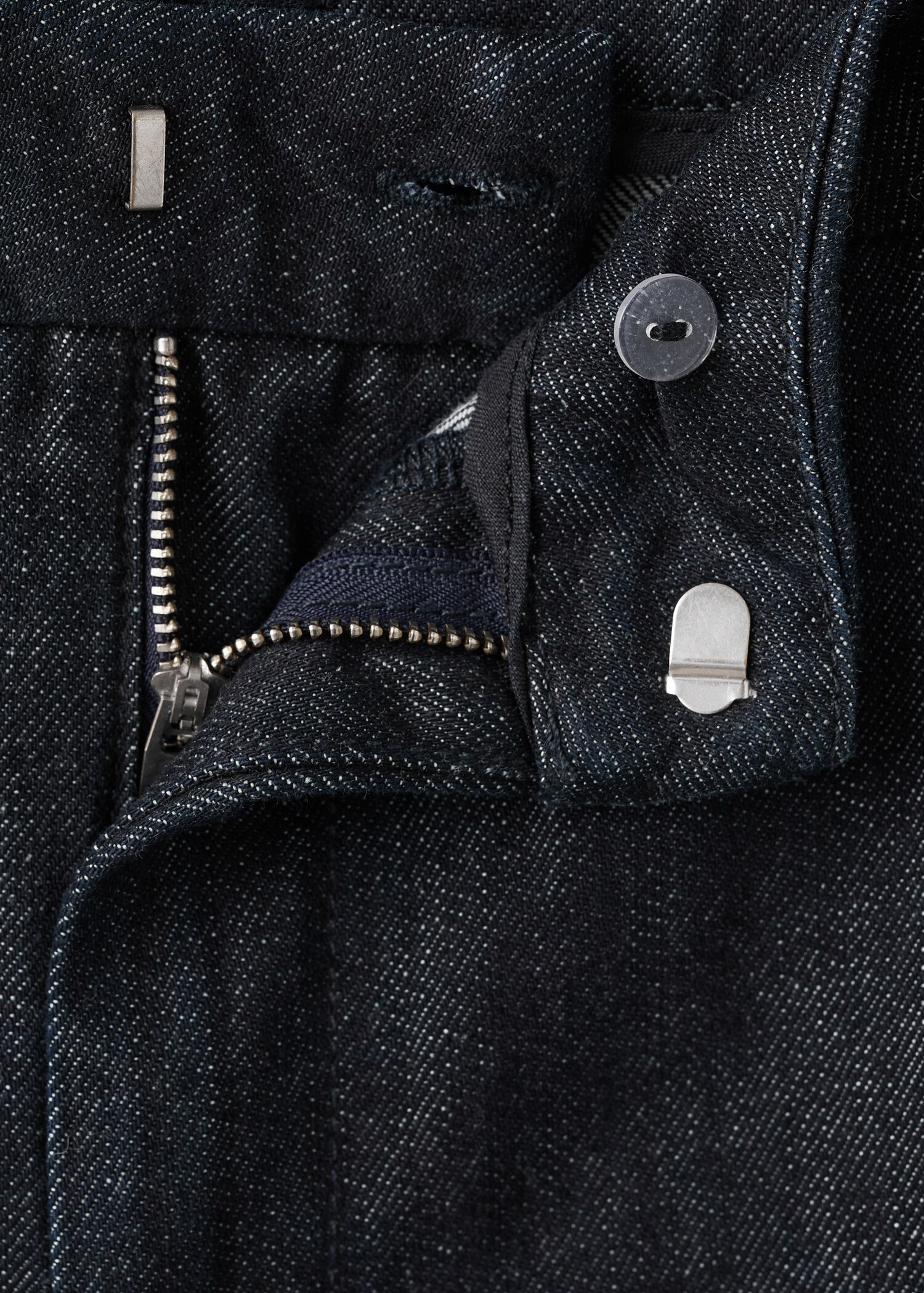 Wide-leg denim trousers - Details of the article 8