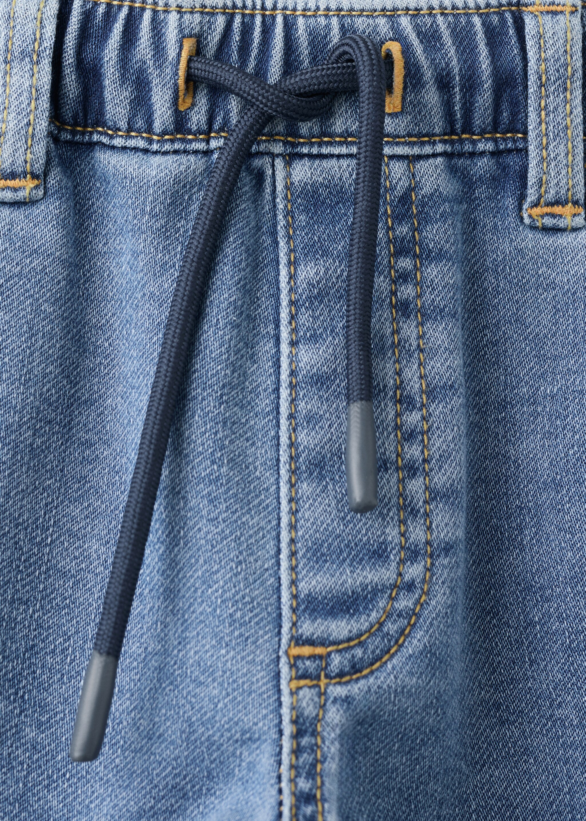 Jean comfy cordon - Détail de l'article 8, Bleu moyen. Ref: 27081240-00.