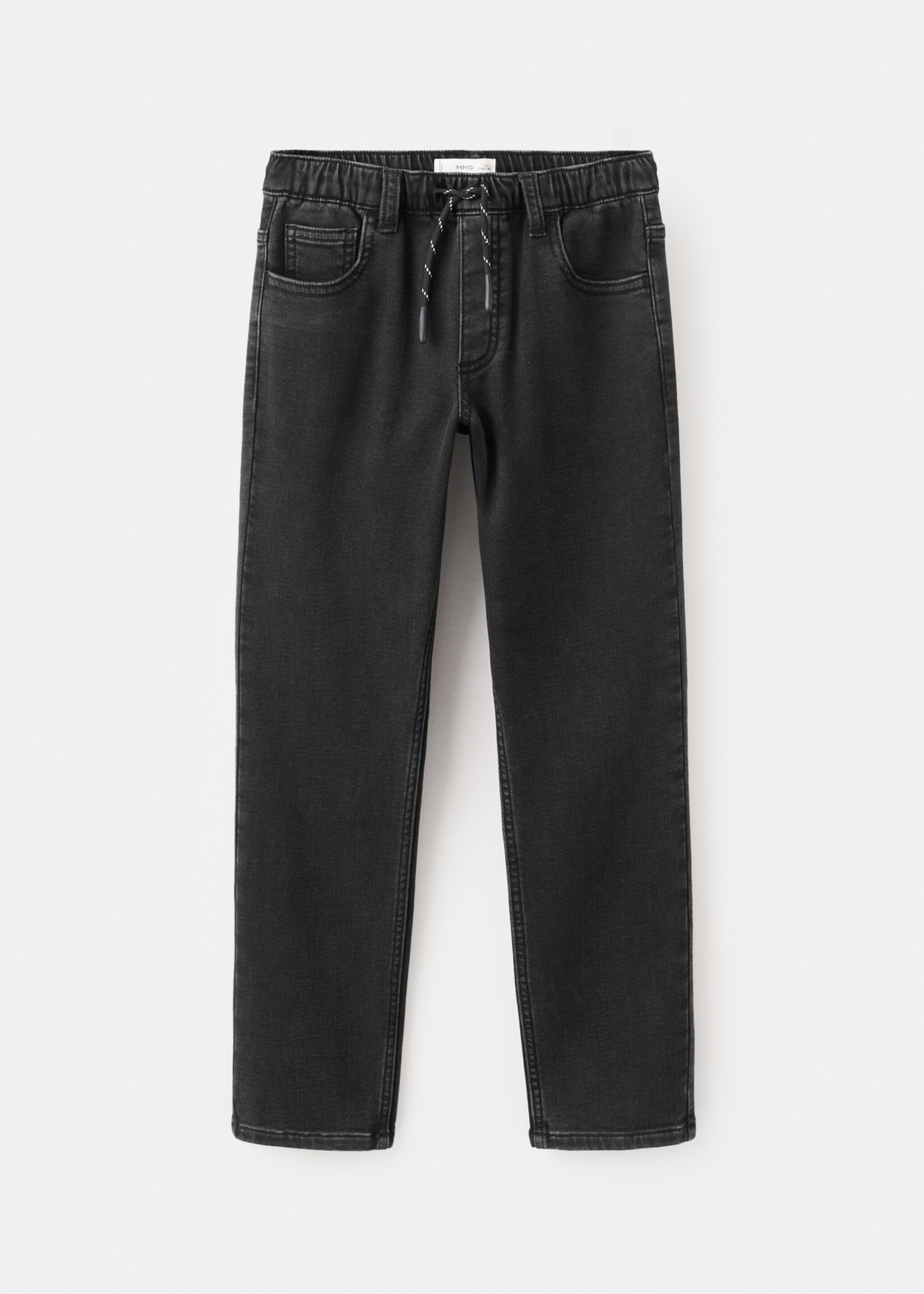 Jean comfy cordon - Article sans modèle, Black denim. Ref: 27081240-00.