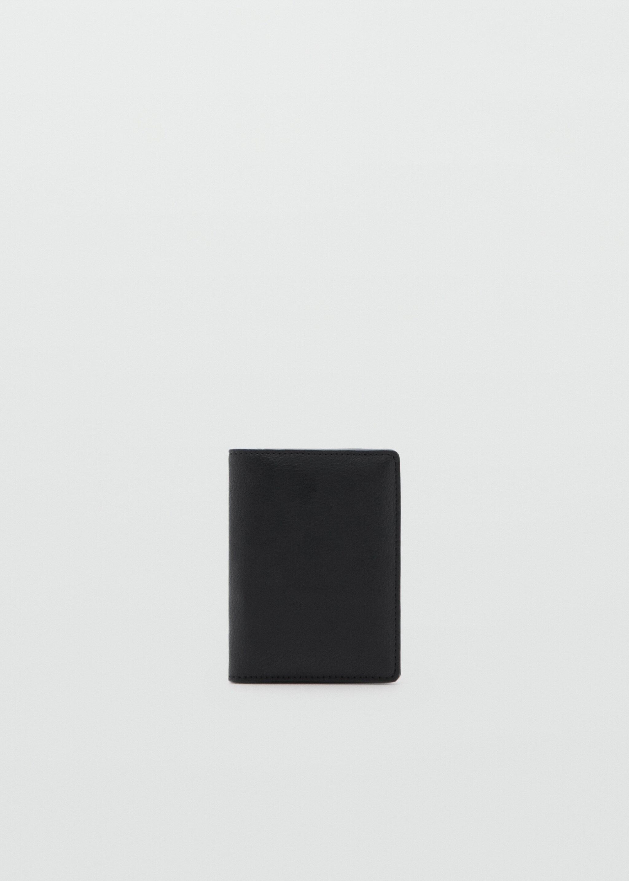 Tarjetero double - Artículo sin modelo, Negro. Ref: 27081245-00.