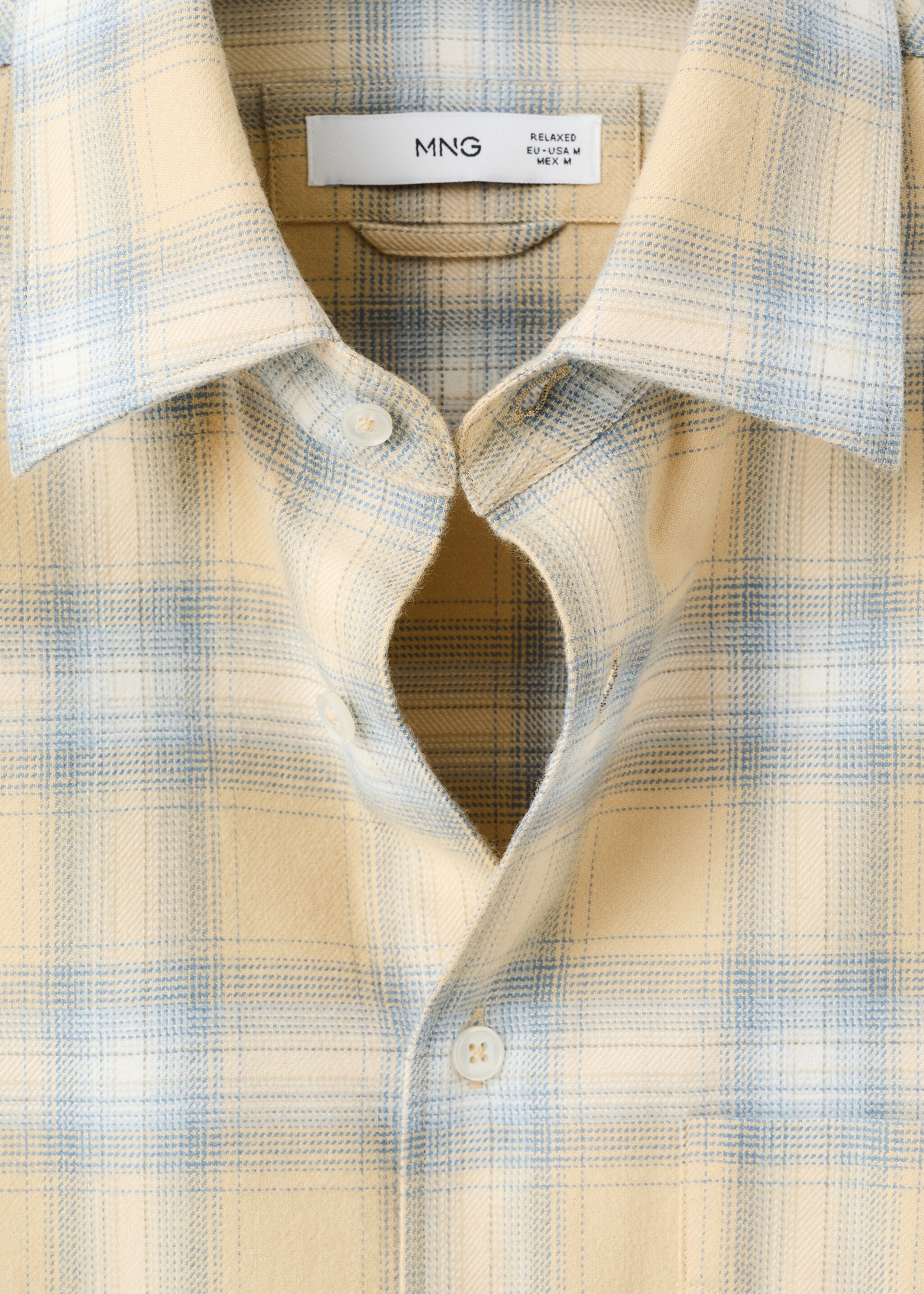 Shirt sohoa - Details of the article 8, Pastel Yellow. Ref: 27081247-00.