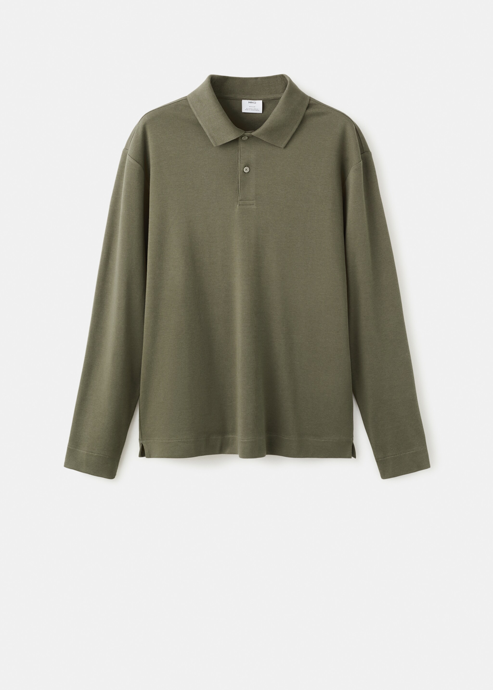 سترة بولو محبوكة بقصّة منتظمة - منتج دون نموذج, بني متوسط. Ref: 27081256-00.