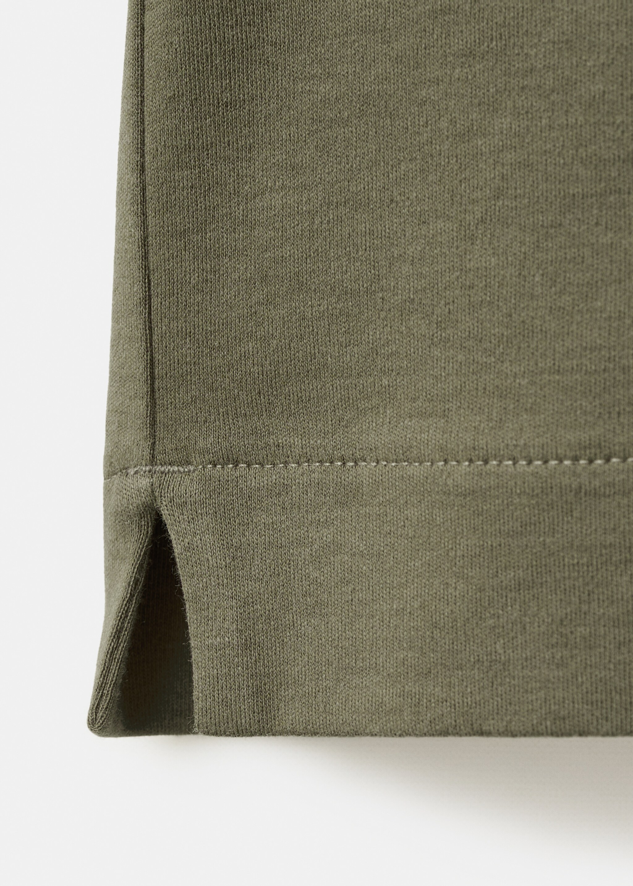 سترة بولو محبوكة بقصّة منتظمة - تفاصيل المنتج 8, بني متوسط. Ref: 27081256-00.