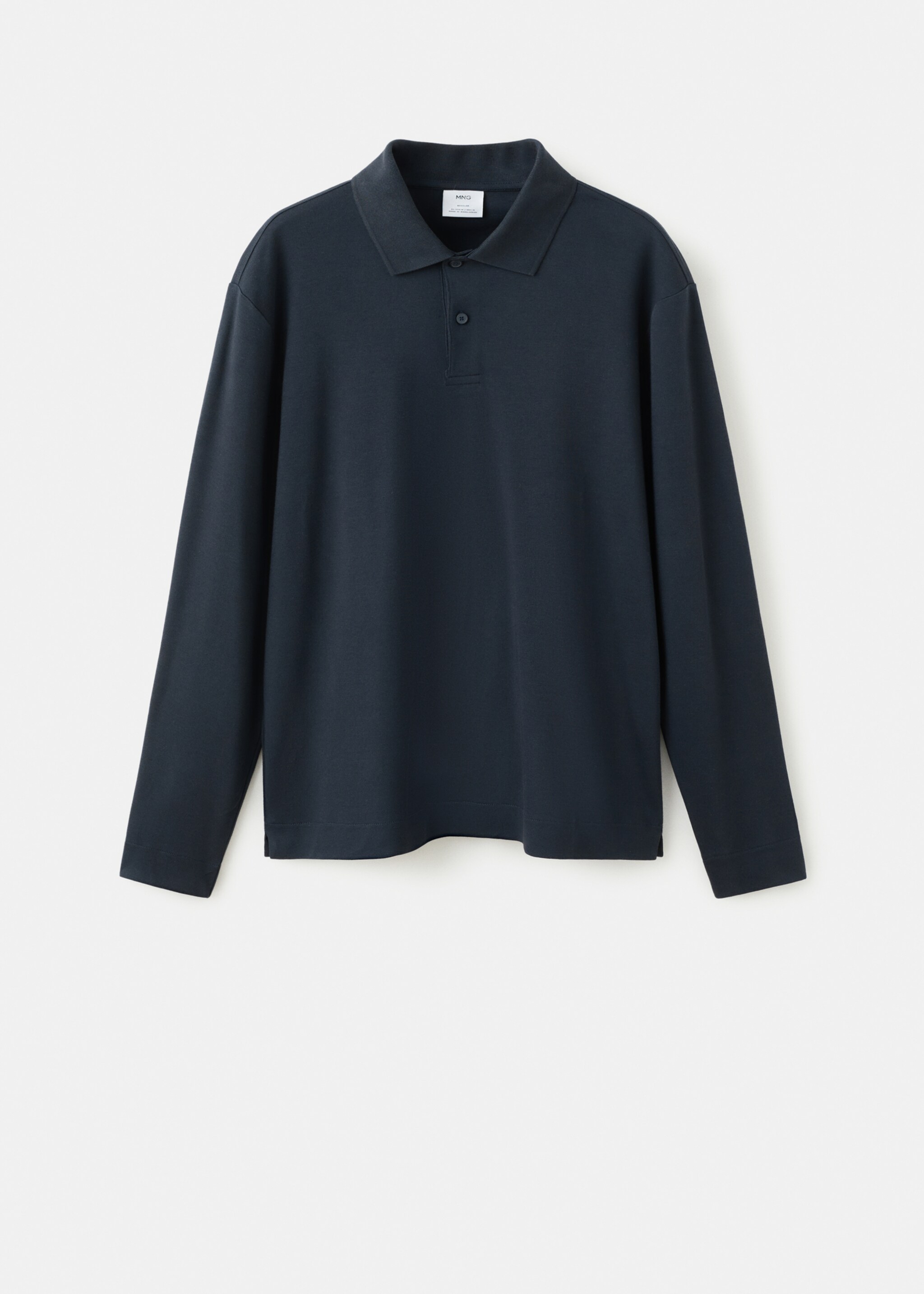 سترة بولو محبوكة بقصّة منتظمة - منتج دون نموذج, أزرق غامق. Ref: 27081256-00.