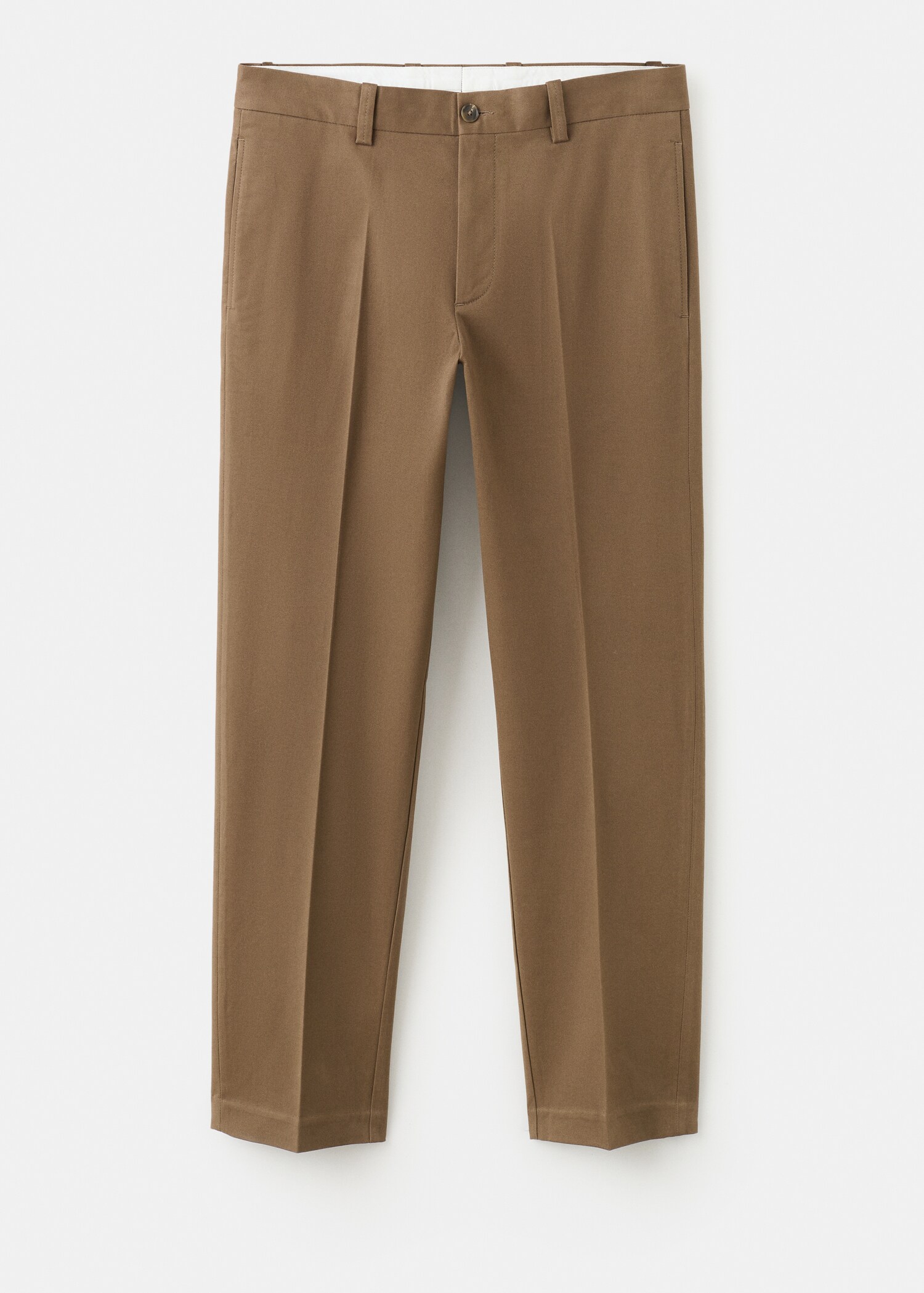 Slim fit cotton pants - Article without model