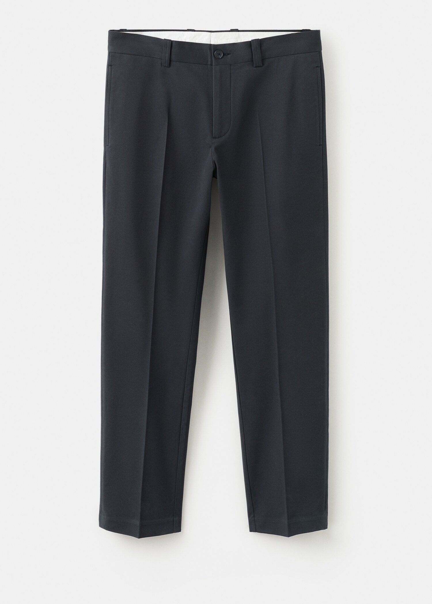 Slim fit cotton pants - Article without model