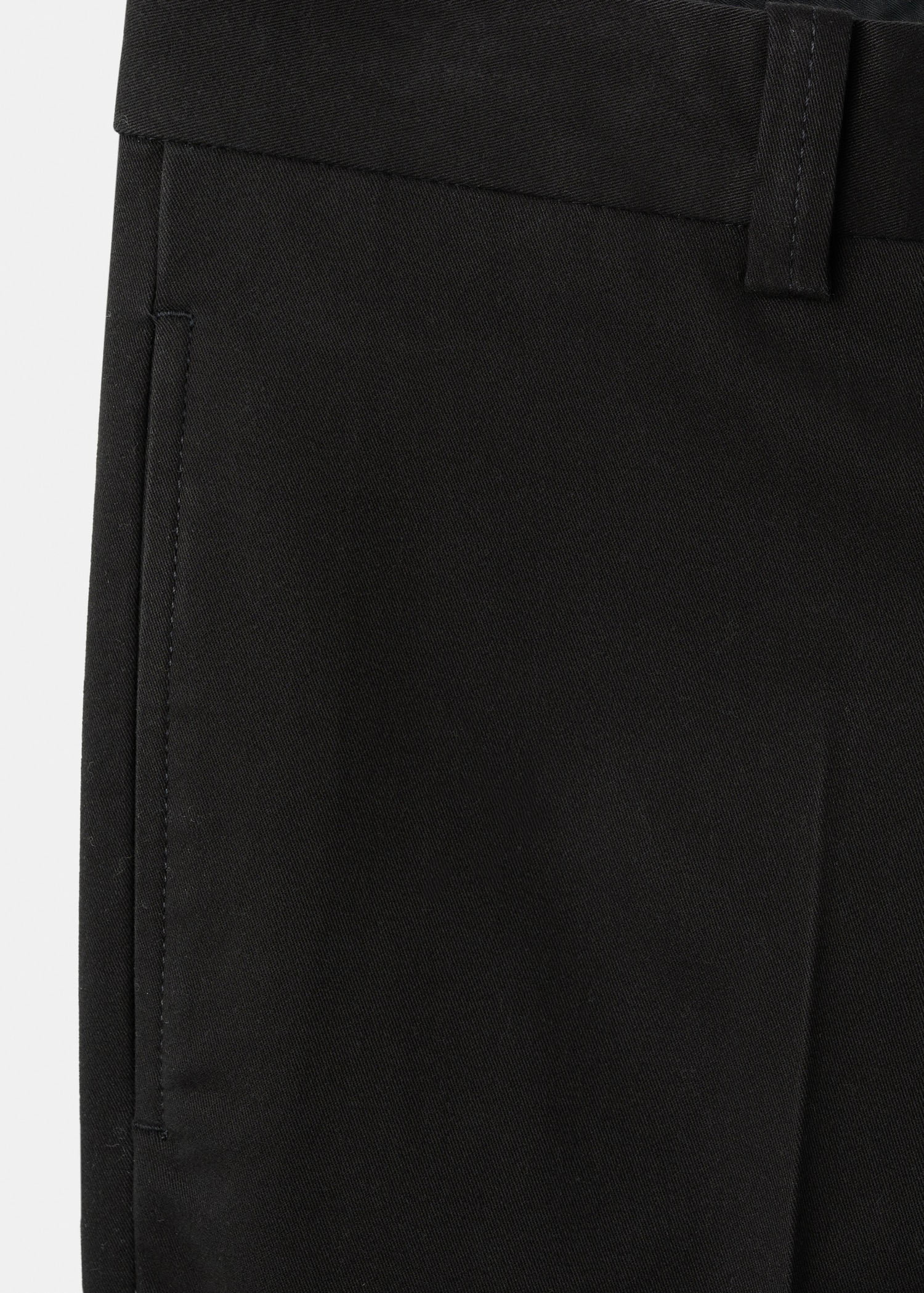 Slim fit cotton pants - Details of the article 8