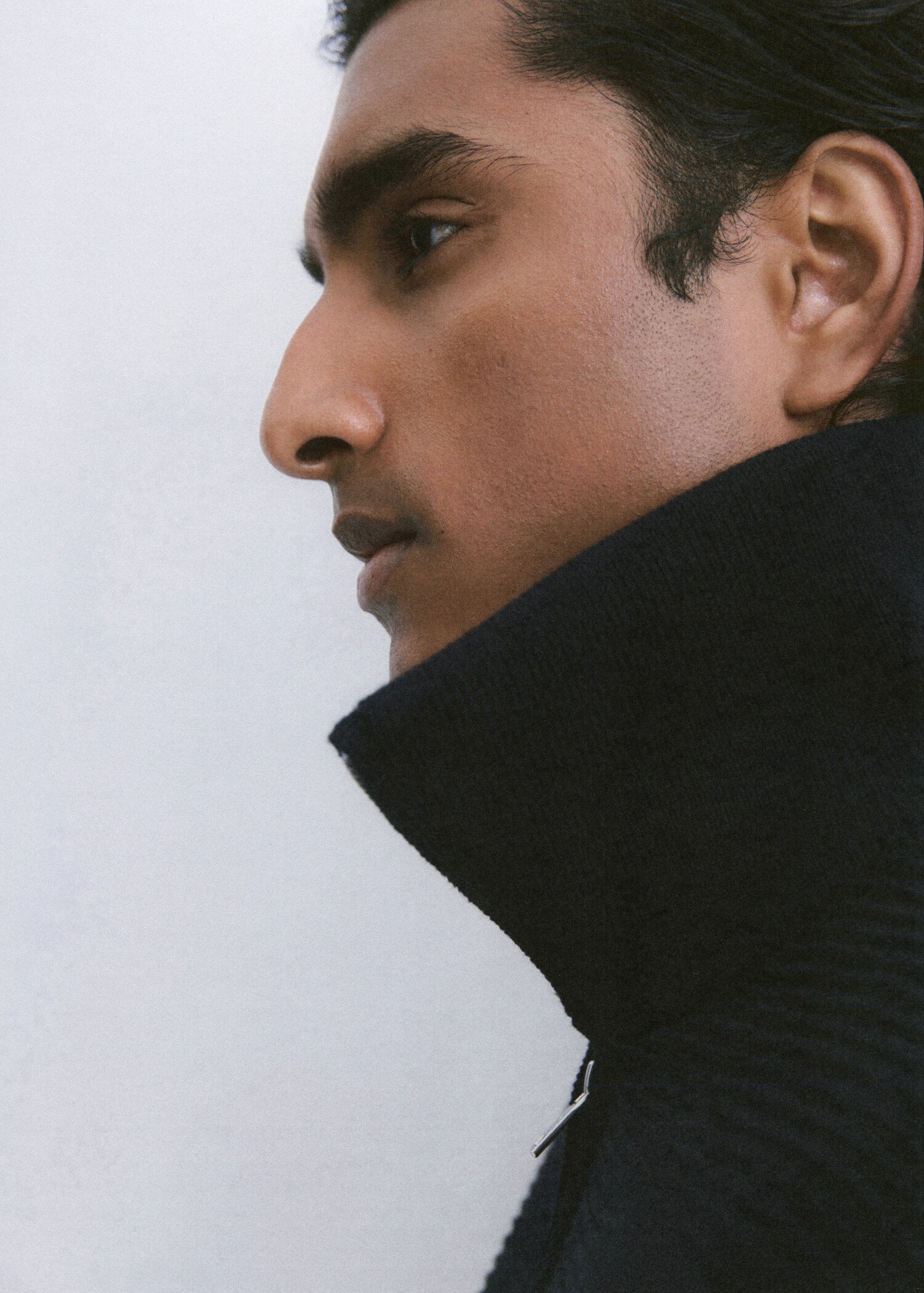 Gebreid gestructureerd vest met rits - Detail van het artikel 5