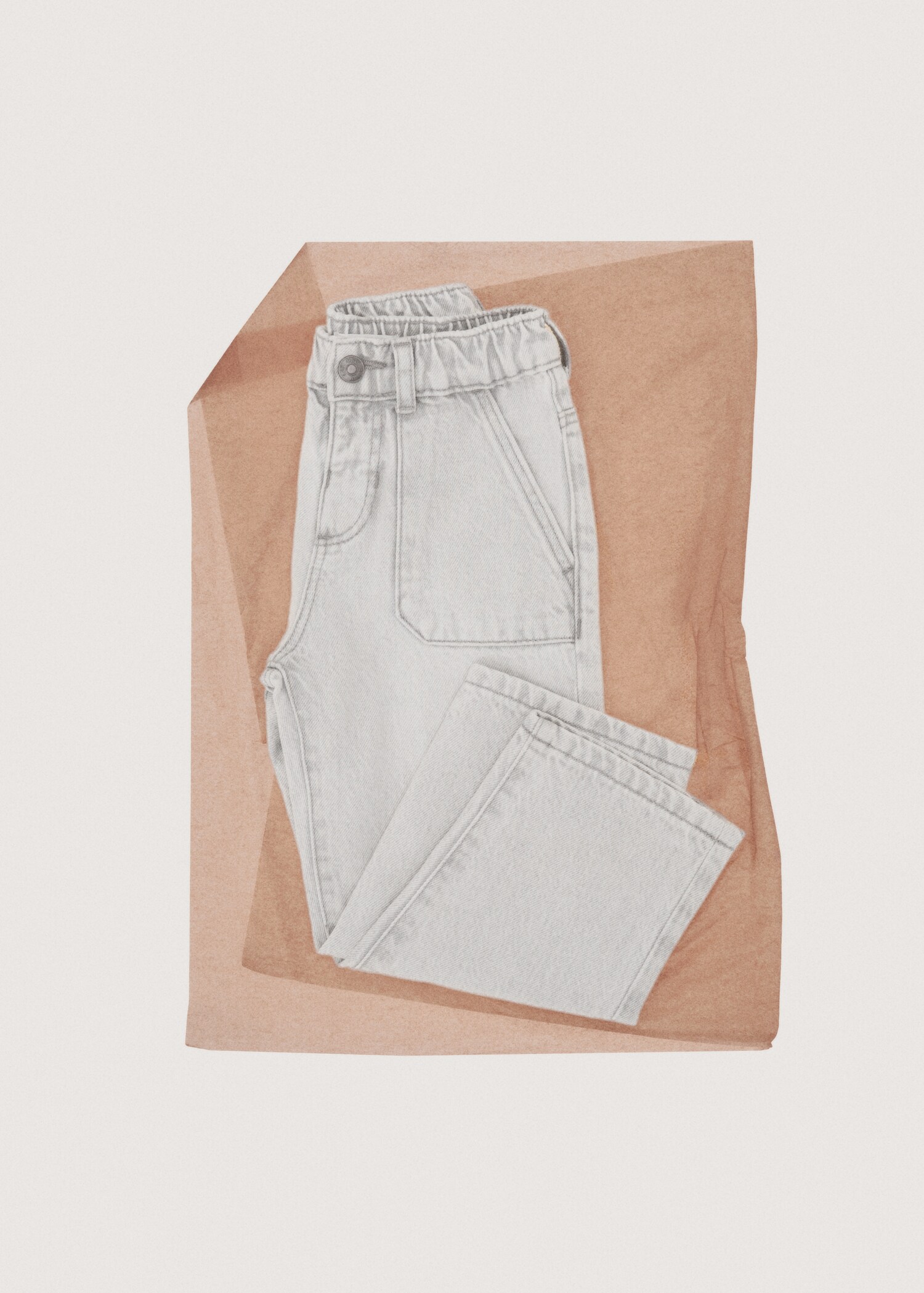 Gerade Jeans mit Stretchbund - Detail des Artikels 7