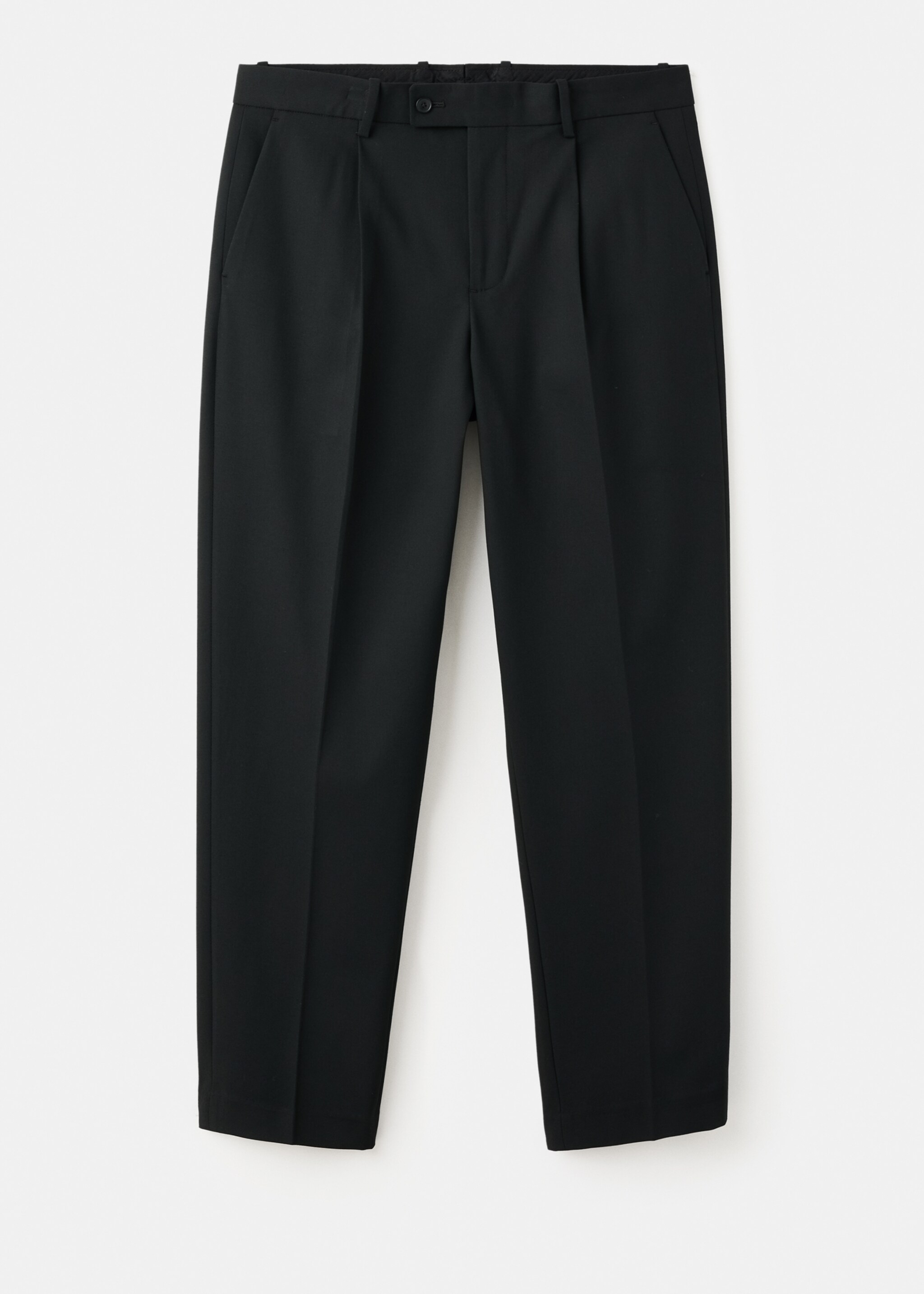 Boston regular-fit suit trousers - Article without model, Black. Ref: 27081262-00.