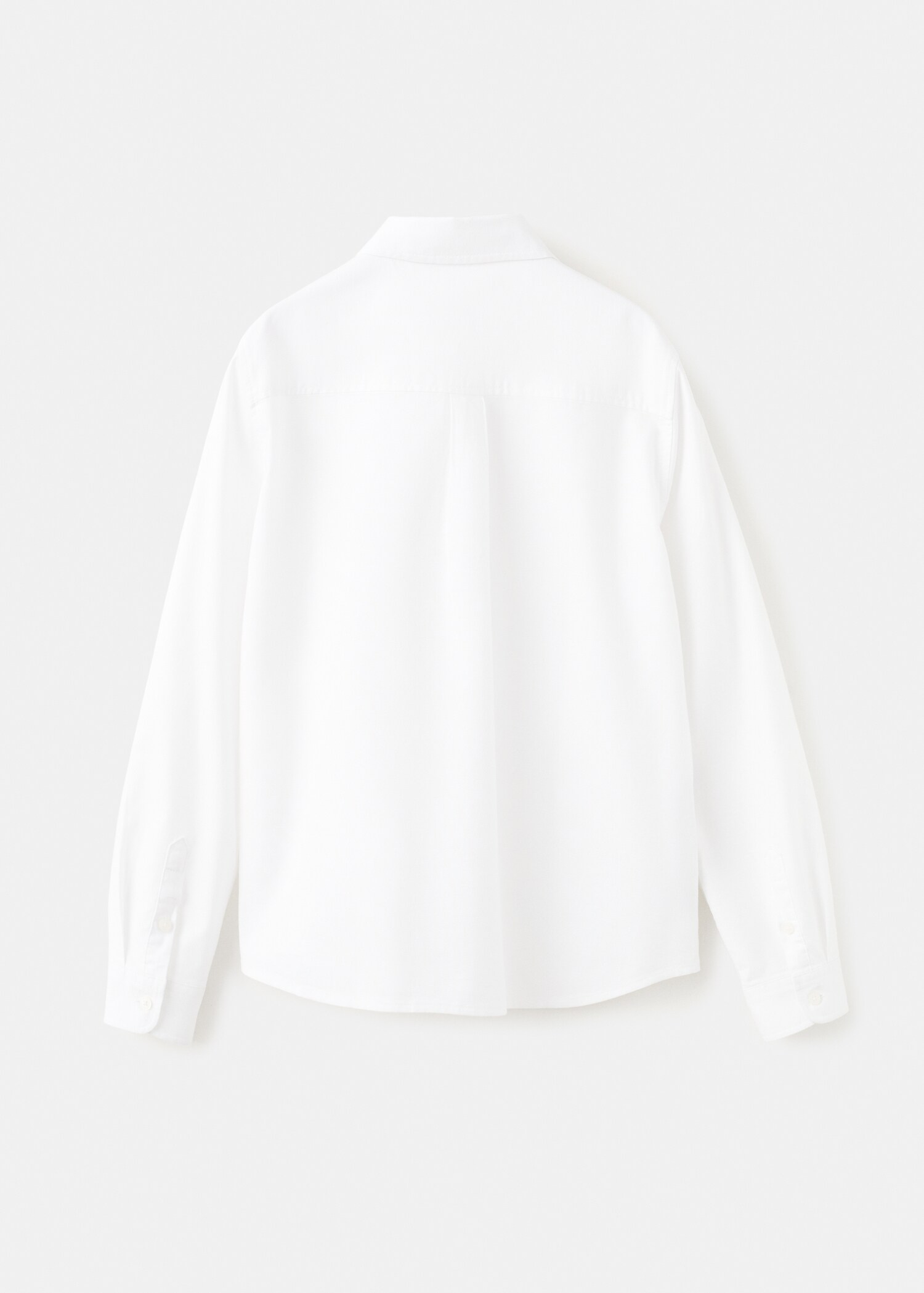 Oxford cotton shirt - Reverse of the article