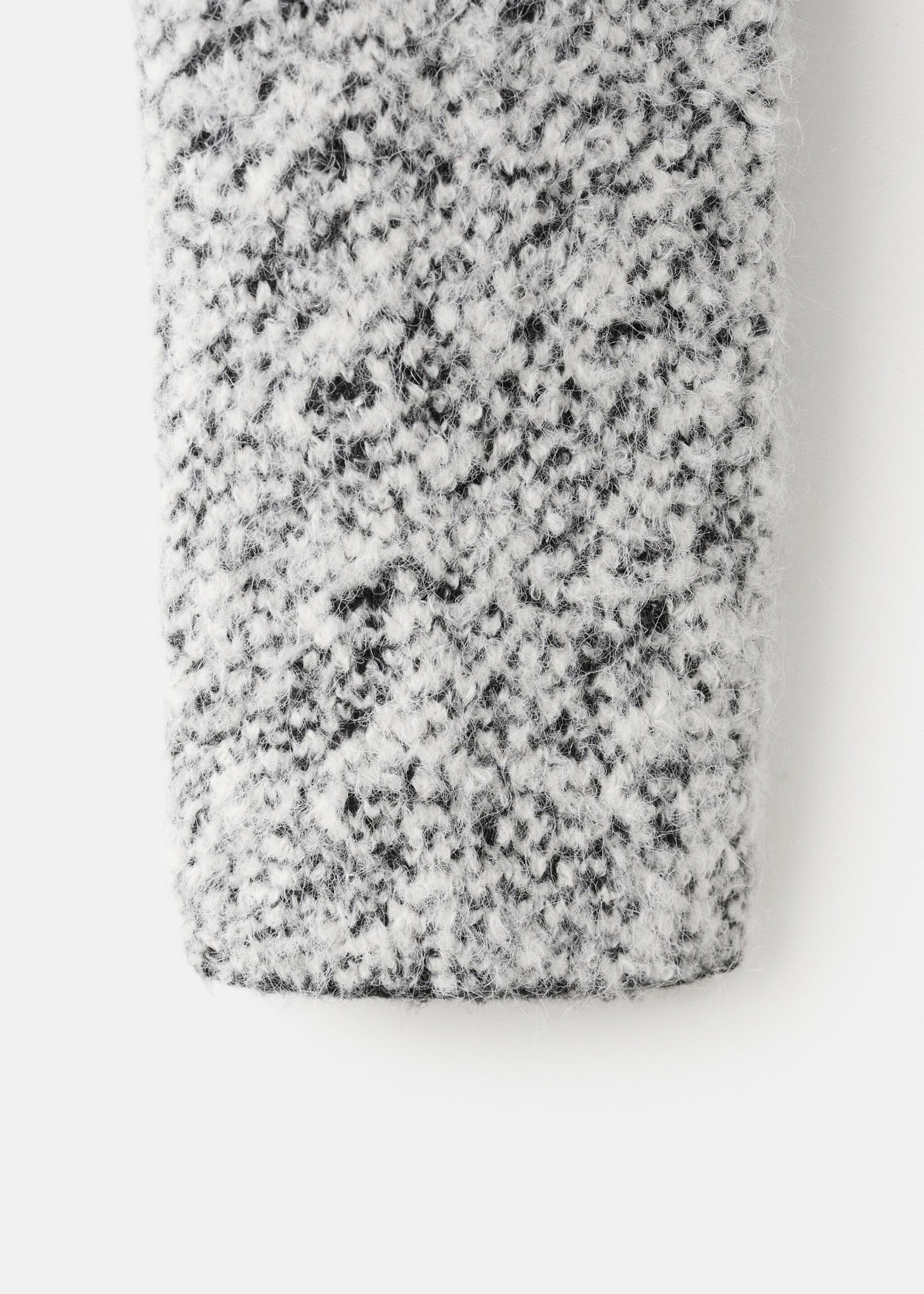 Veste maille jaspée - Détail de l'article 0, Noir. Ref: 27081264-00.