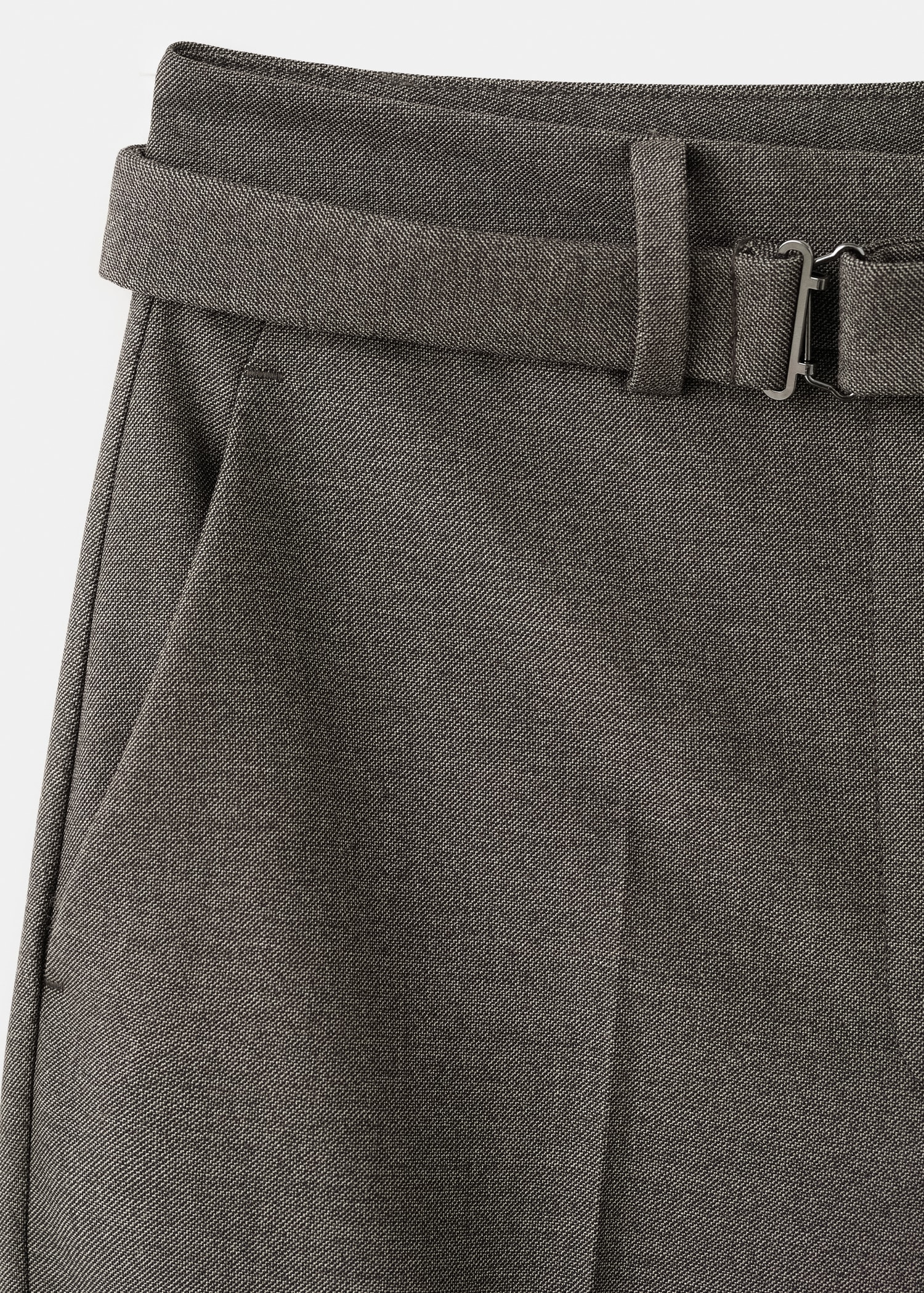 Belt straight-fit trousers - Details of the article 8