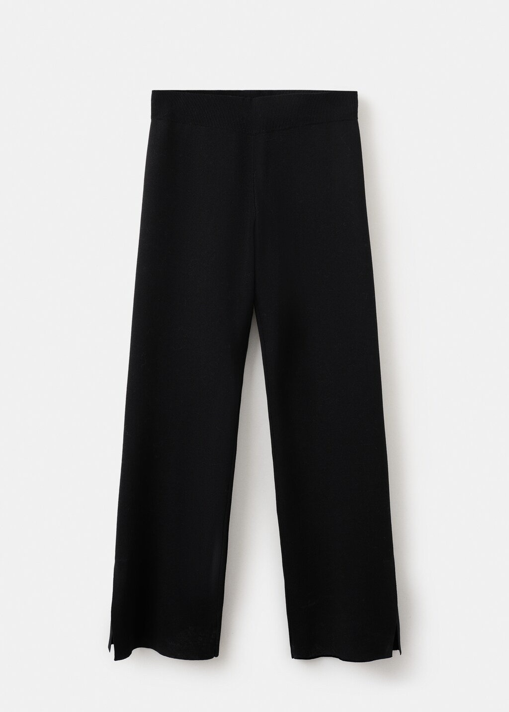 Side slit knit pants - image 5