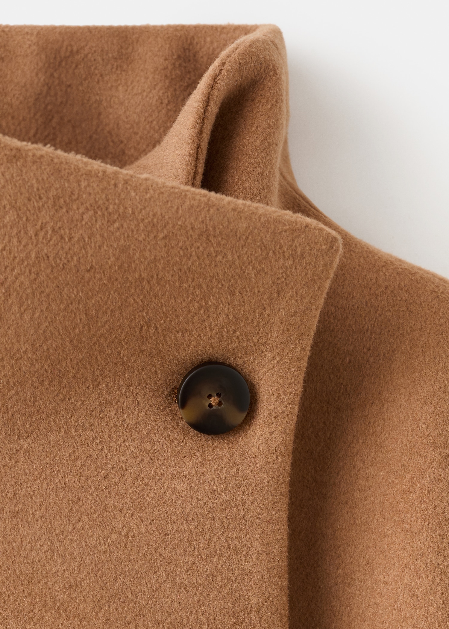 Wool-blend funnel-neck coat - Details of the article 8