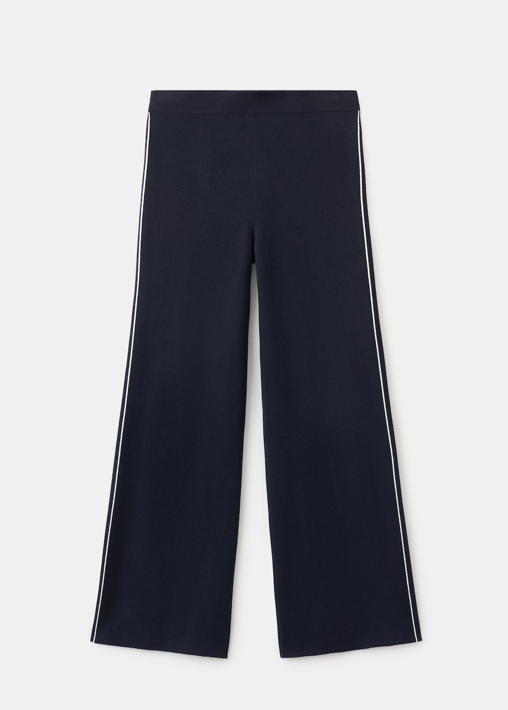 Contrast stripe straight pants - image 5