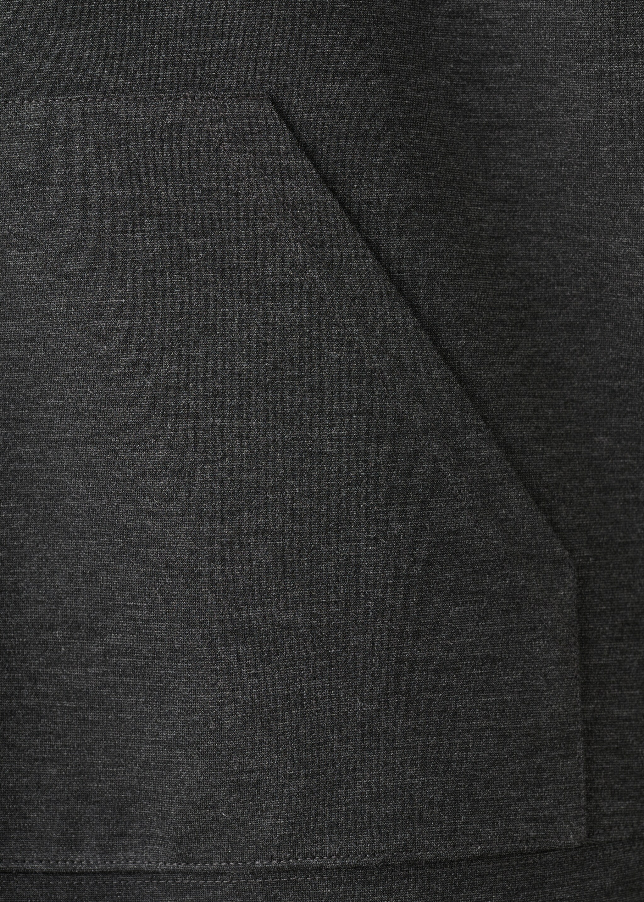 Speckled knitted sweatshirt with hood - Details of the article 0, Medium Heather Grey. Ref: 27081276-00.