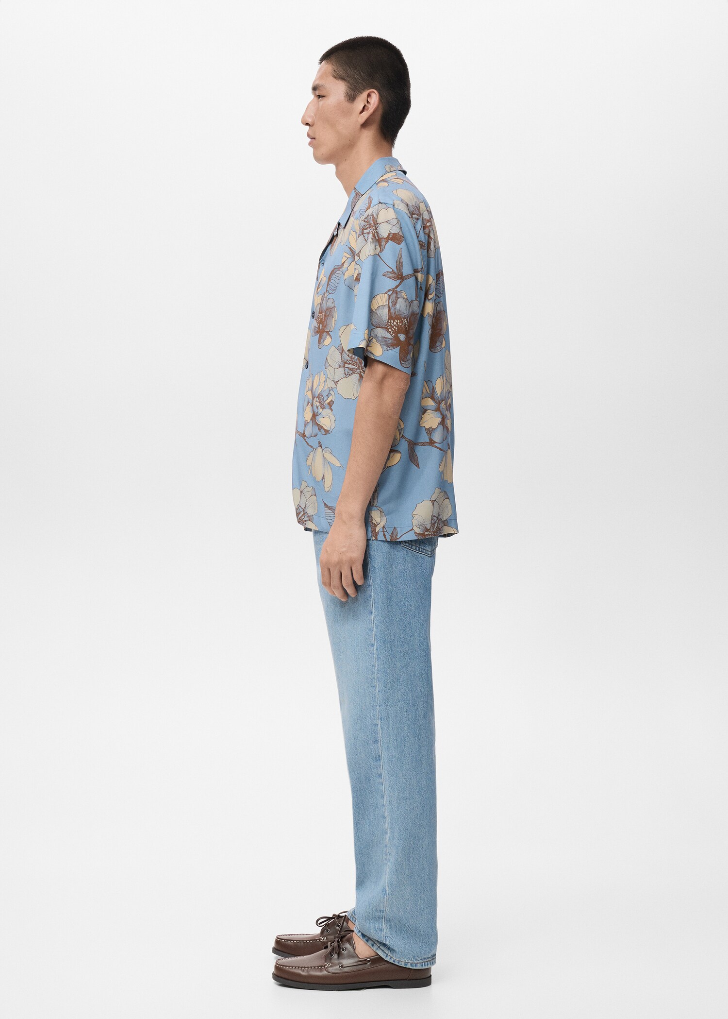 Short sleeve fluid shirt - Details of the article 2