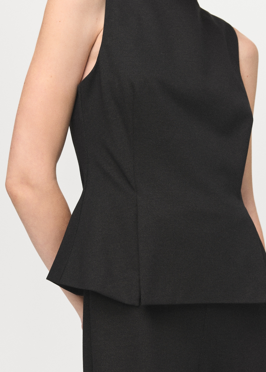 Mango Peplum-style jumpsuit thumbnail