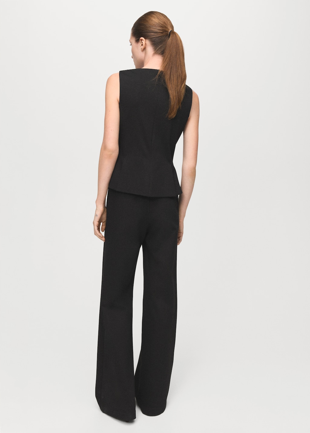 Mango Peplum-style jumpsuit thumbnail