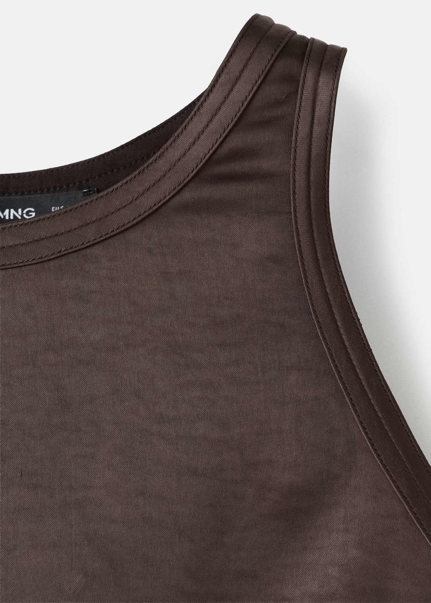 Robe trapèze avec fronces latérales - Détail de l'article 0