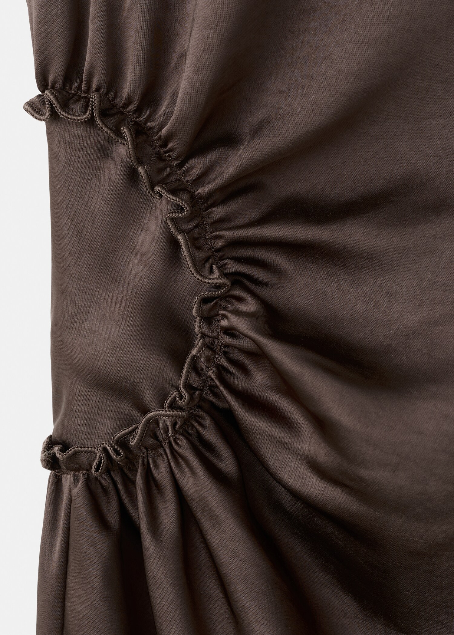 Robe trapèze avec fronces latérales - Détail de l'article 8