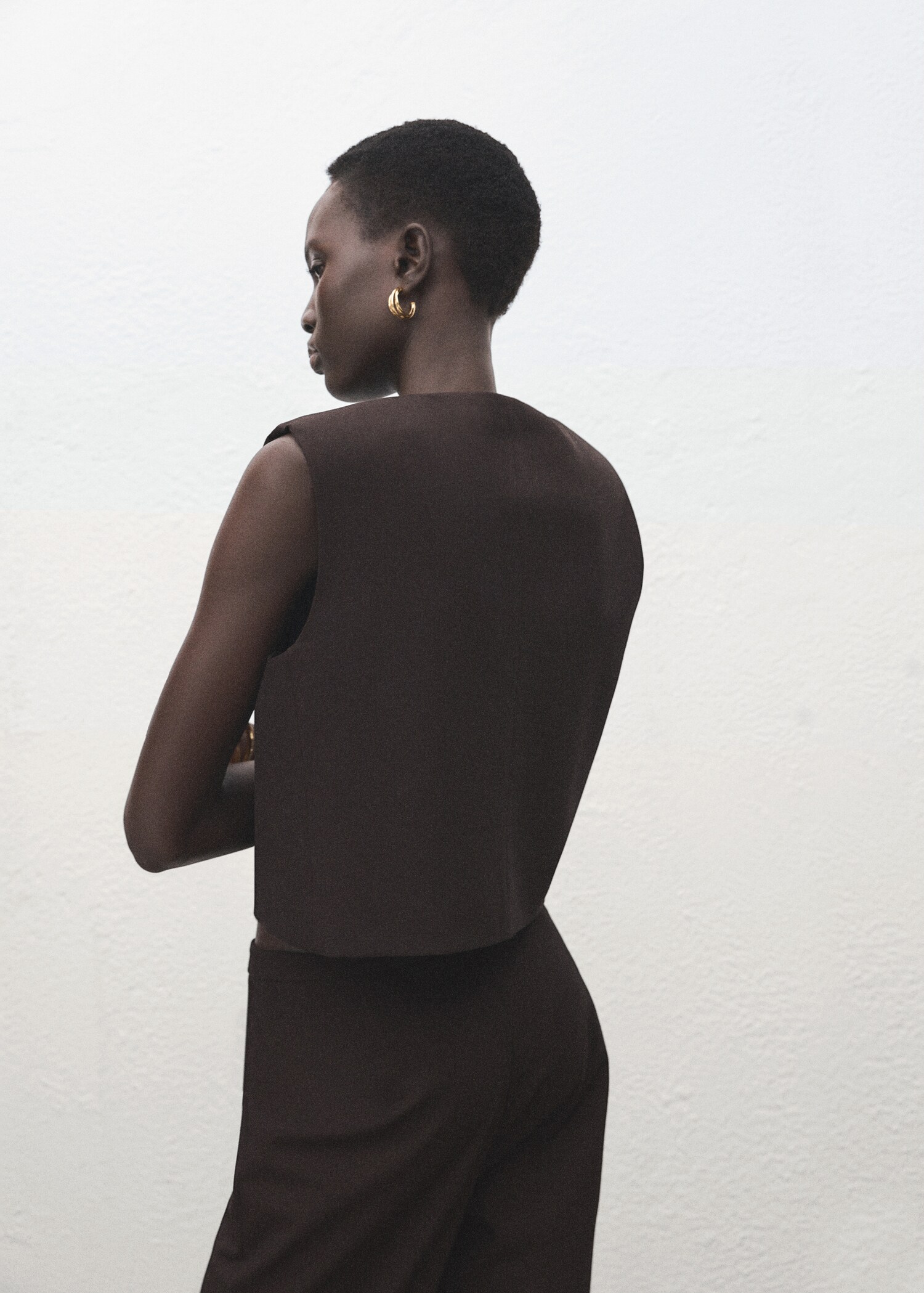 توب كروب مزيج من الصوف - الجهة الخلفية للمنتج