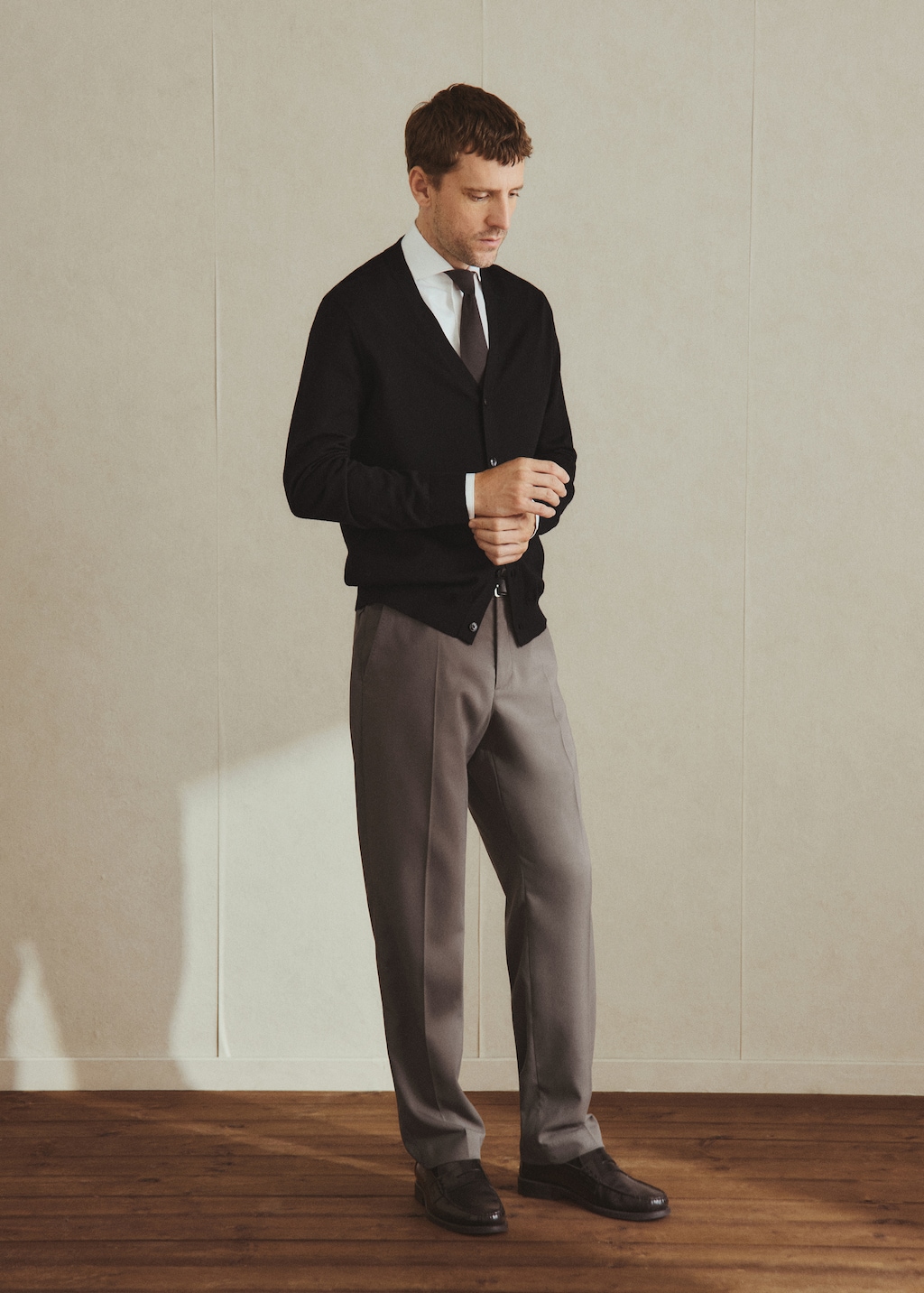 100% merino wool cardigan