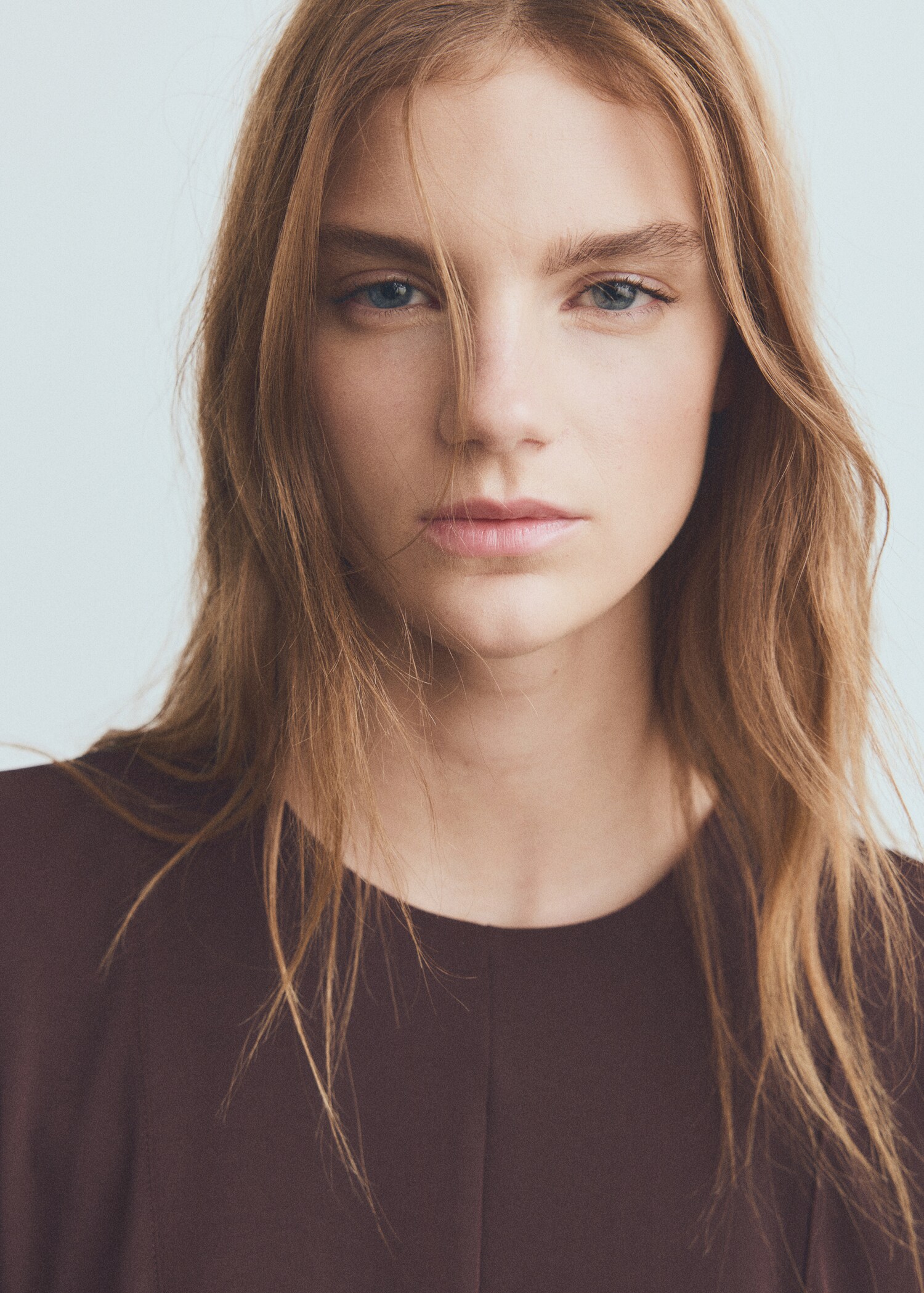 A-line dress with godets - Details of the article 1