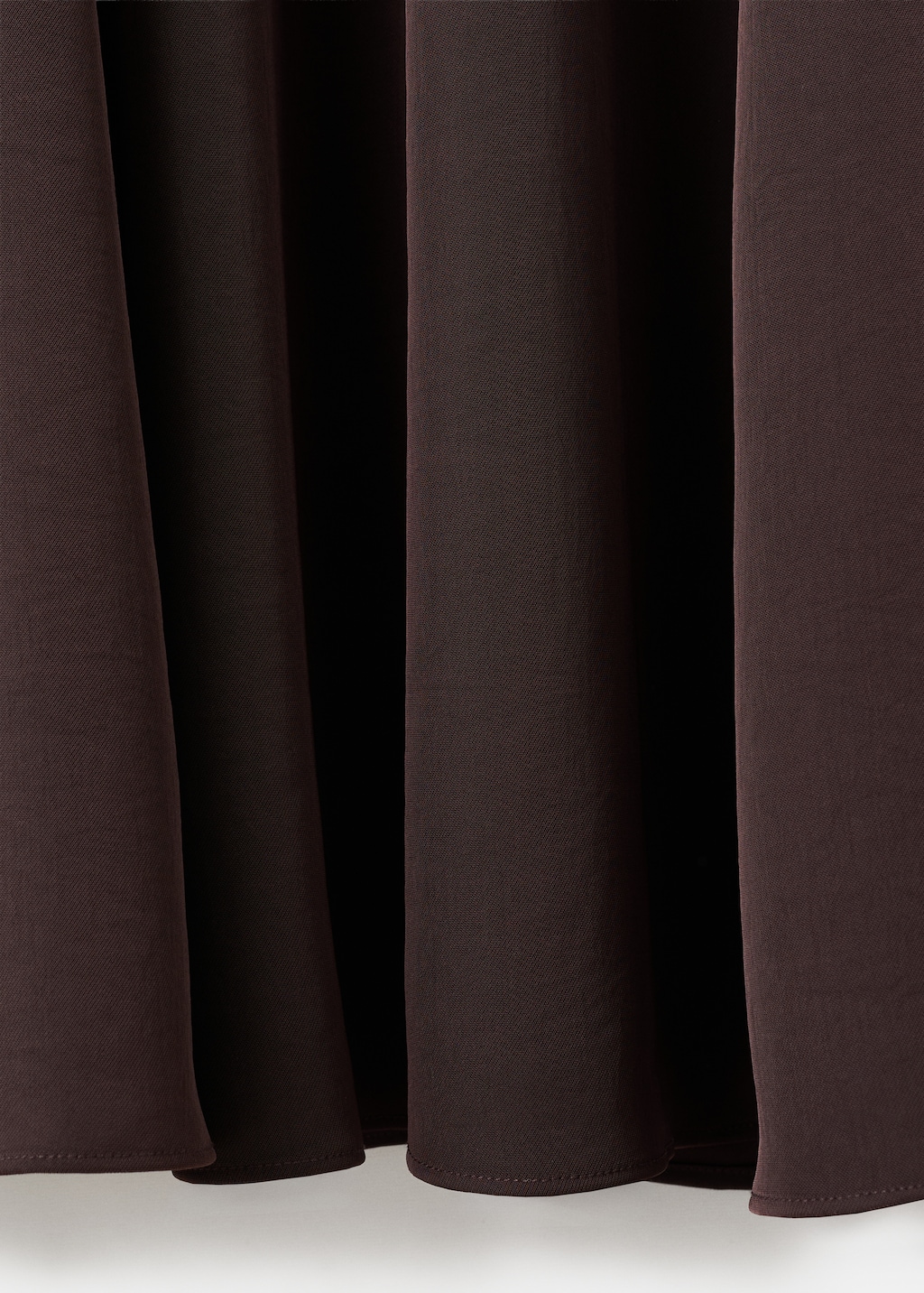 A-line dress with godets