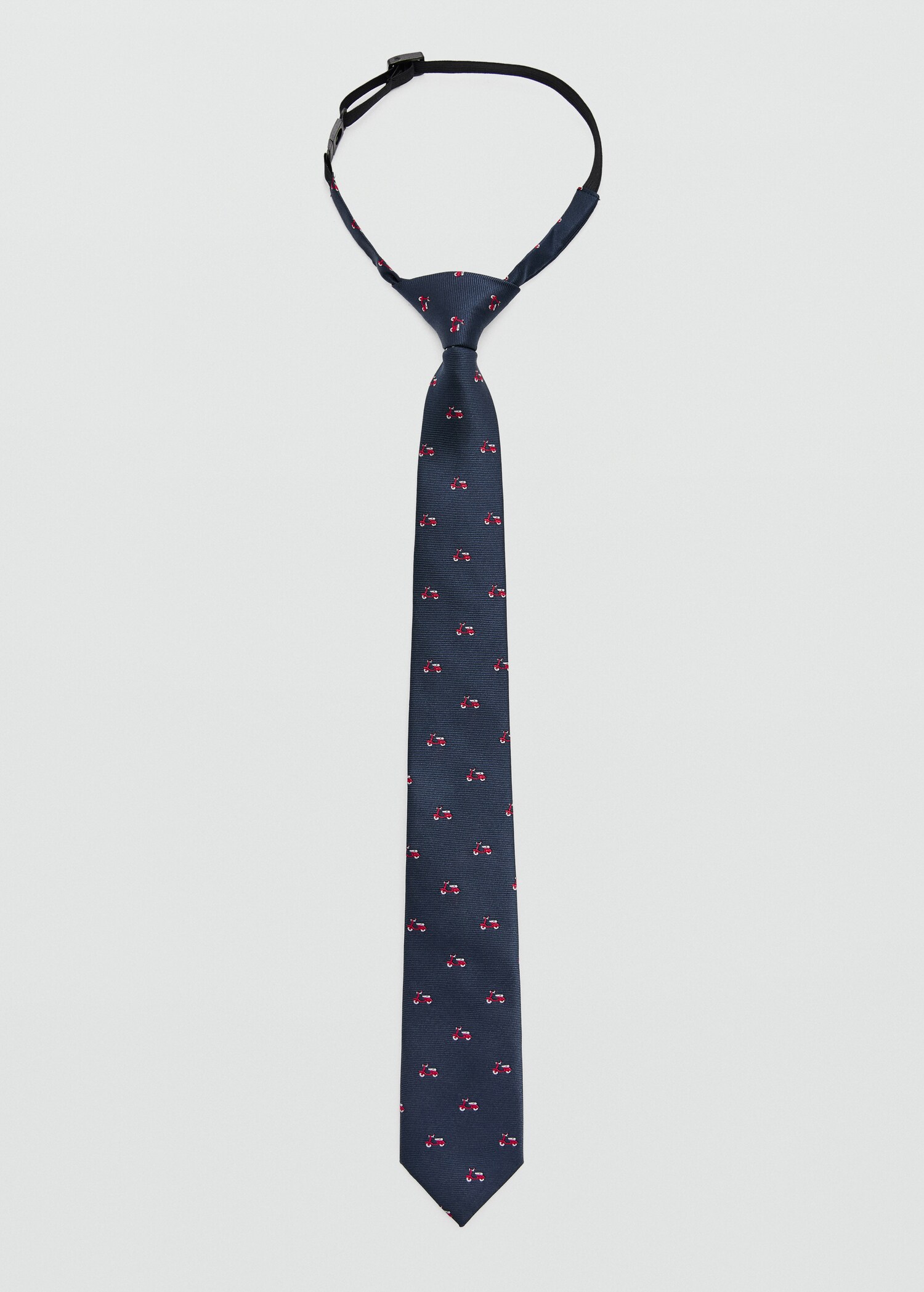 Tie with motorbike print - Article without model