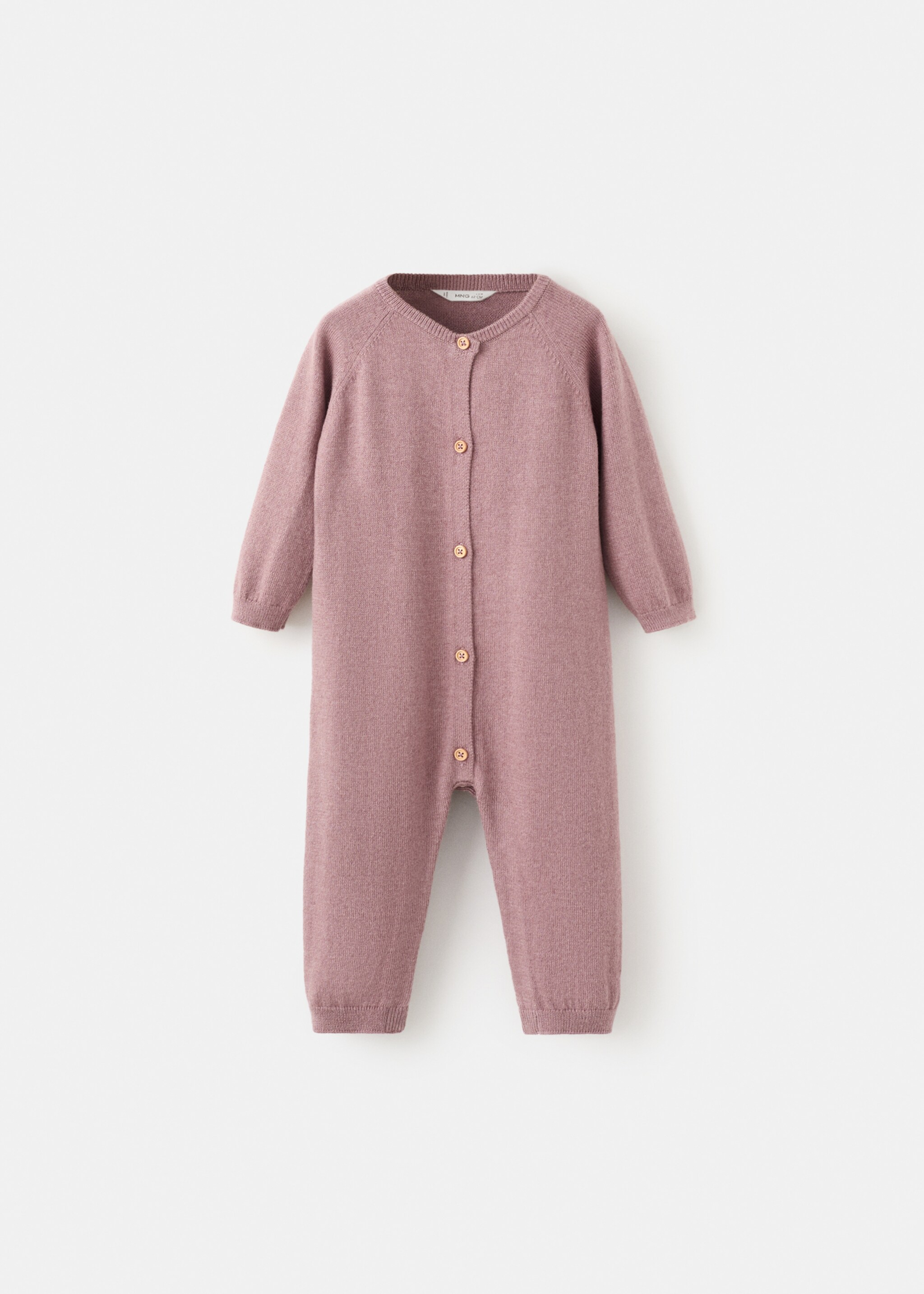 Langer Overall mit Knöpfen - Artikel ohne Model, Rosa. Ref: 27081292-00.