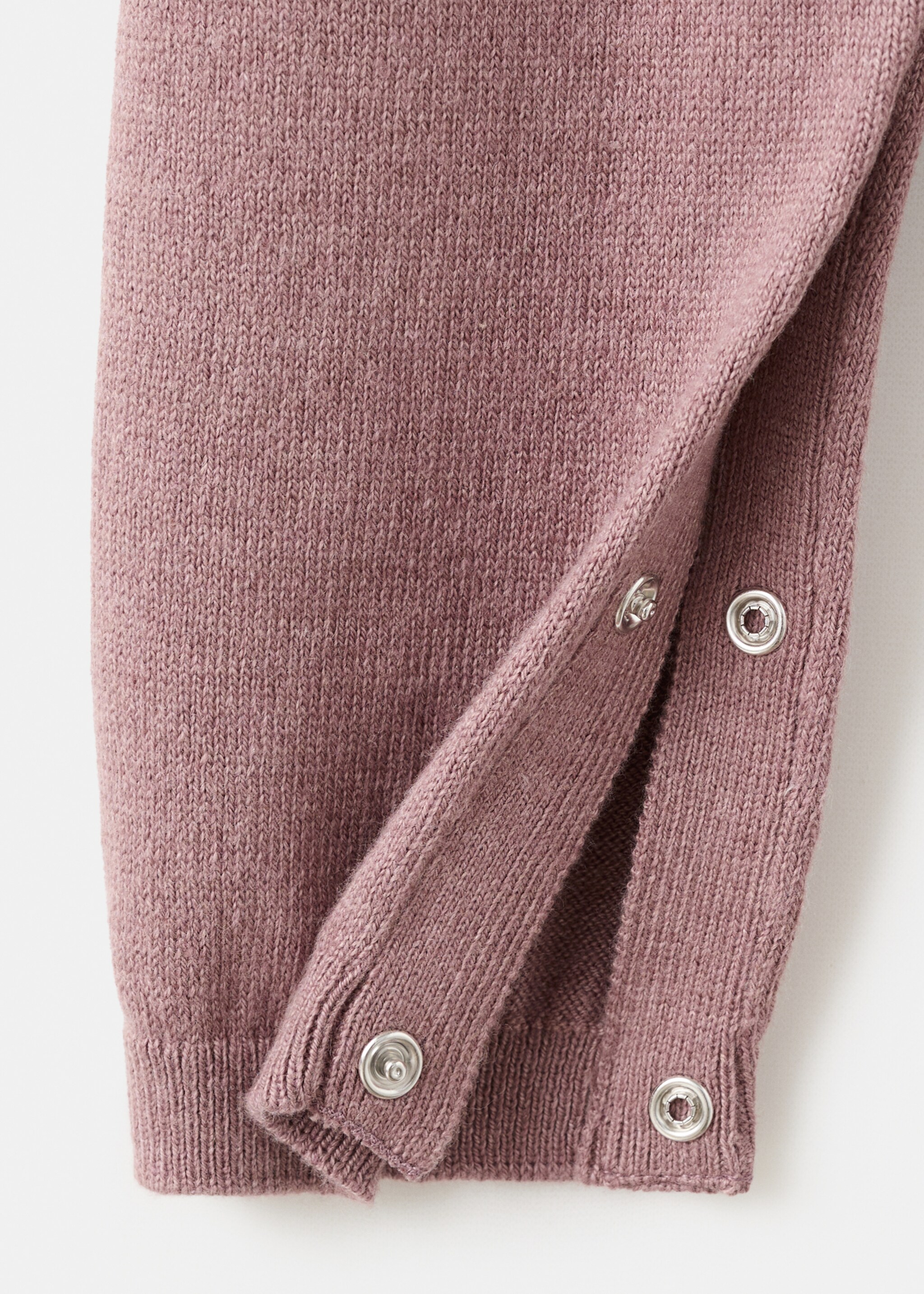 Langer Overall mit Knöpfen - Detail des Artikels 0, Rosa. Ref: 27081292-00.