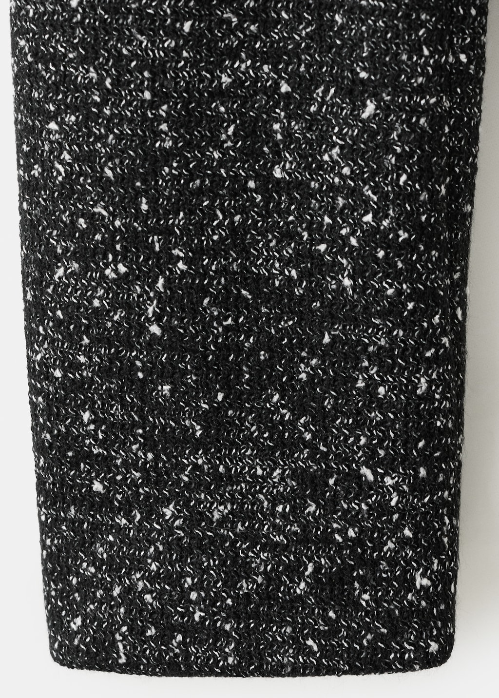 Flecked cotton-blend jacket