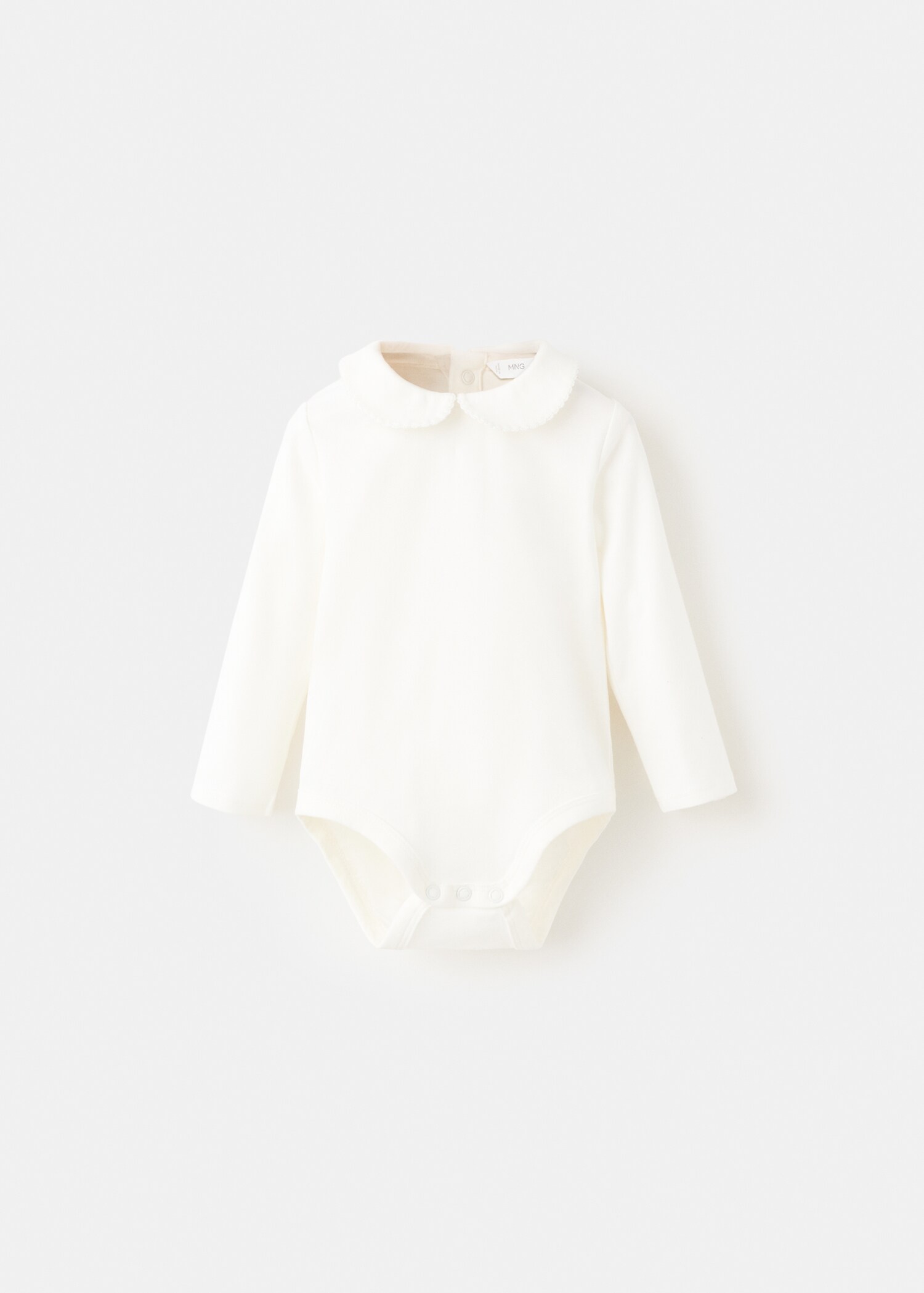 Body cuello bebé bordado - Article sense model