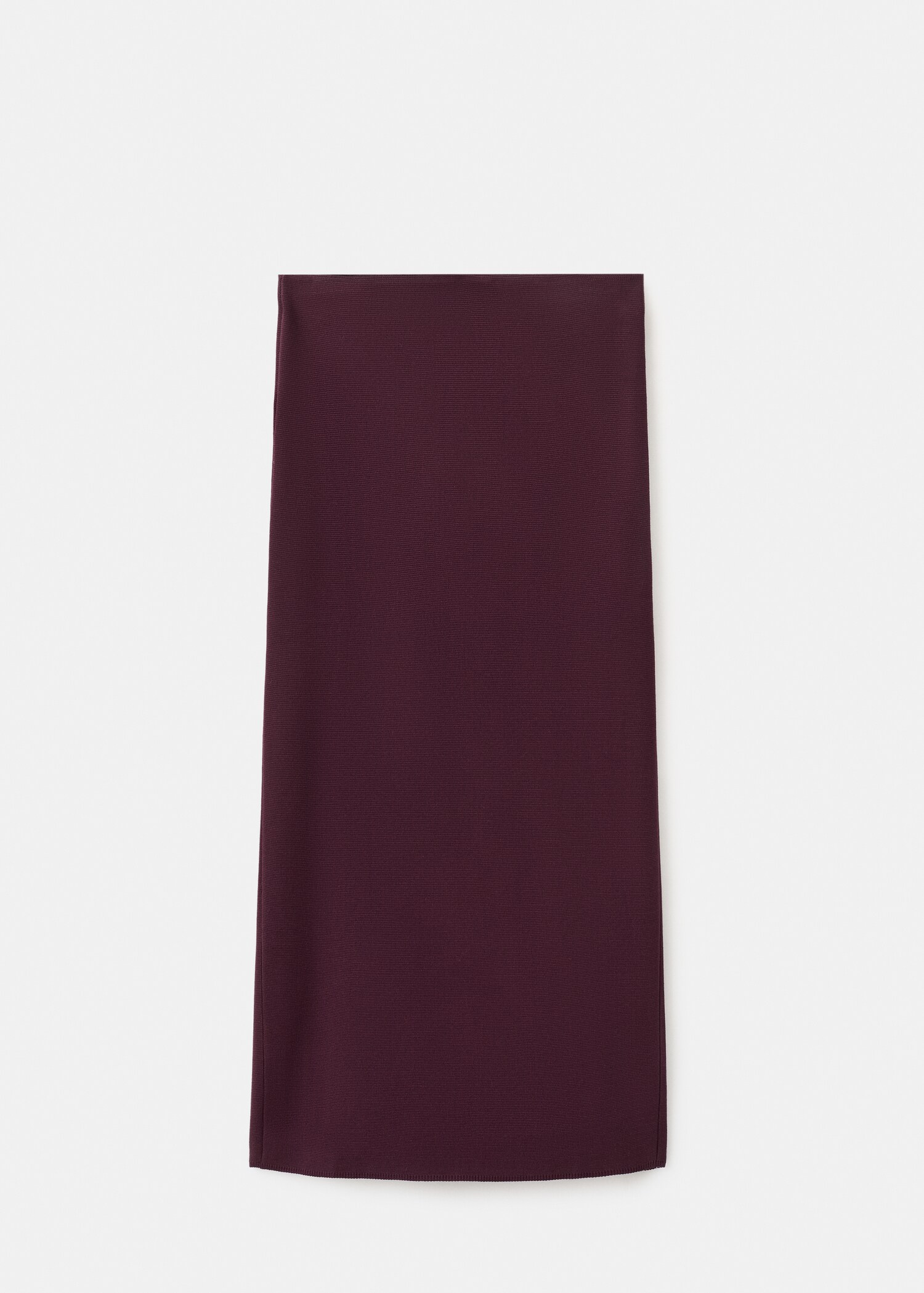 Knit pencil skirt - Article without model