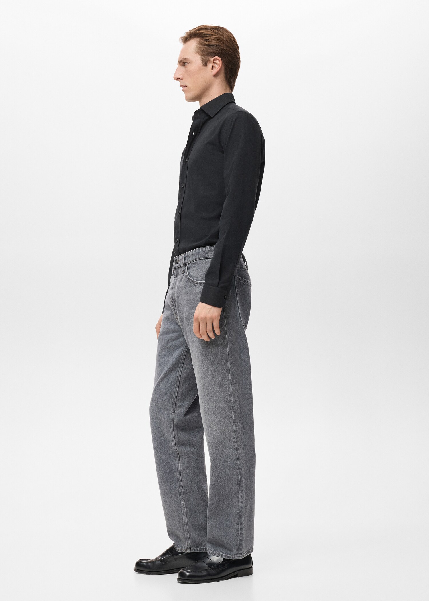 Camisa 100% algodón slim fit - Detalle del artículo 2