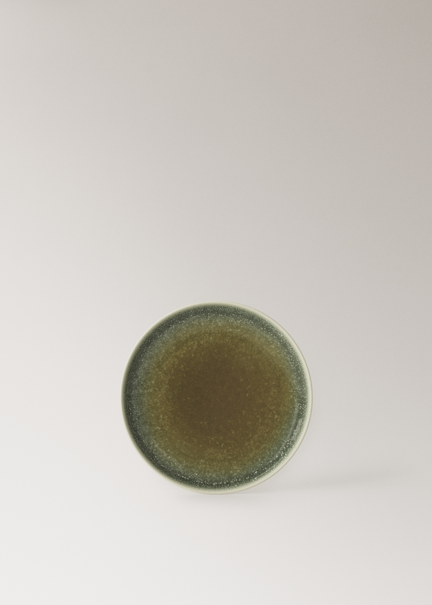 Gray gradient stoneware bread plate - Home | MANGO Romania