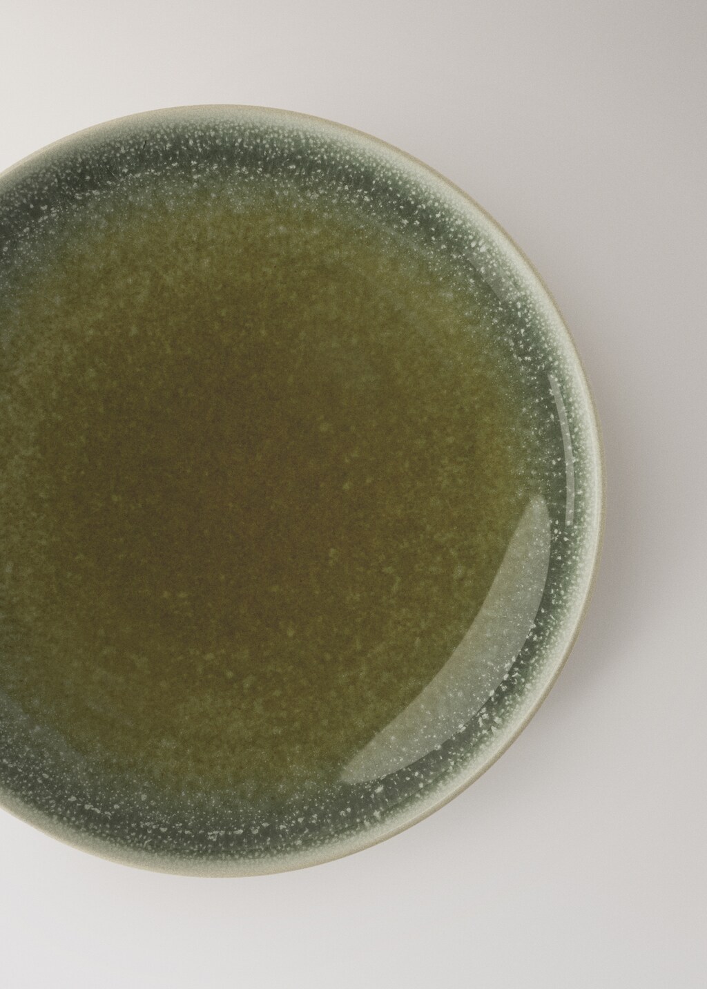 Gray gradient stoneware bread plate - Home | MANGO Romania