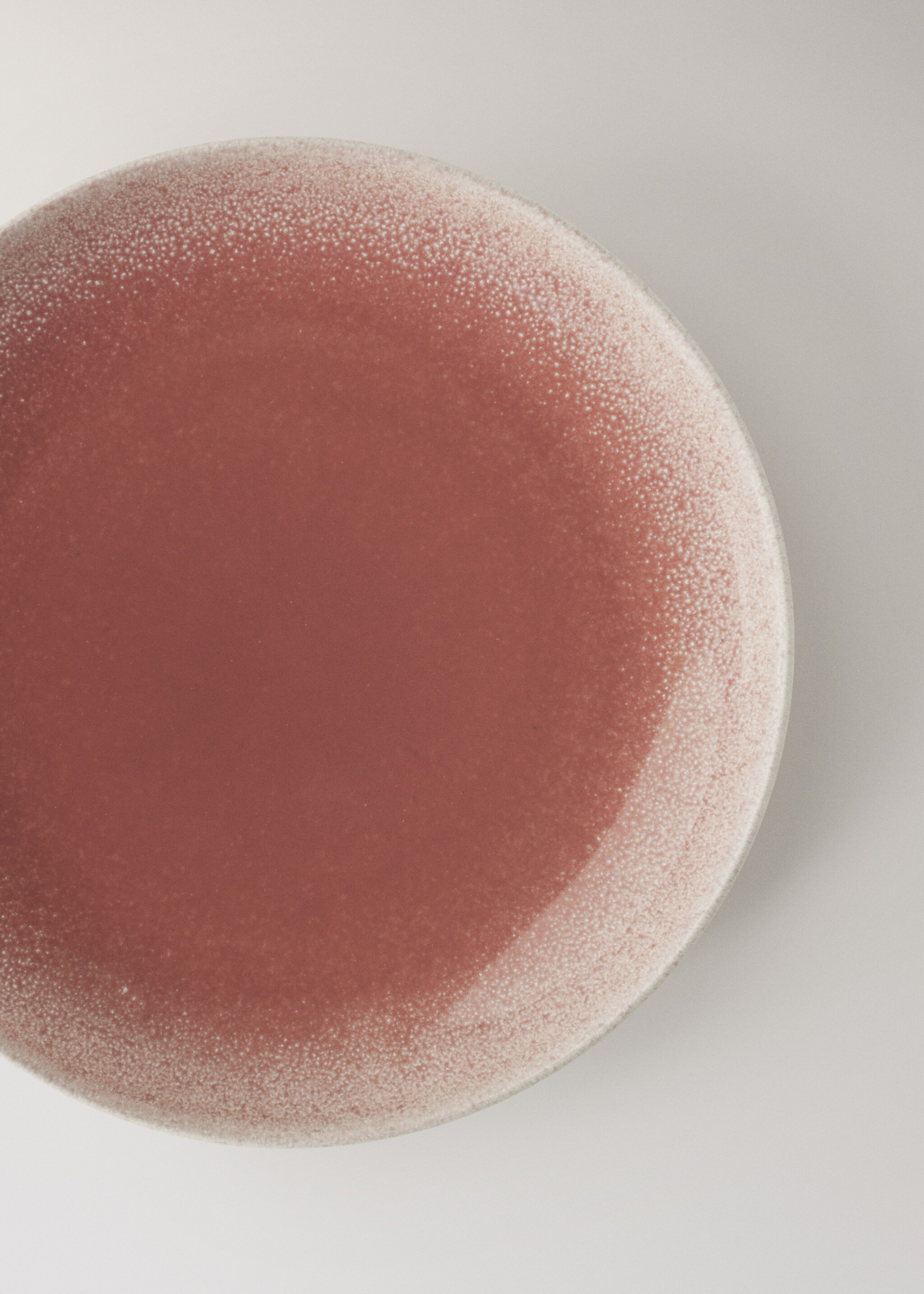 Πιάτο ψωμιού γκρι με χρώμα ντεγκραντέ - Λεπτομέρεια του προϊόντος 1, Ροζ Απαλό. Ref: 27081312-00.