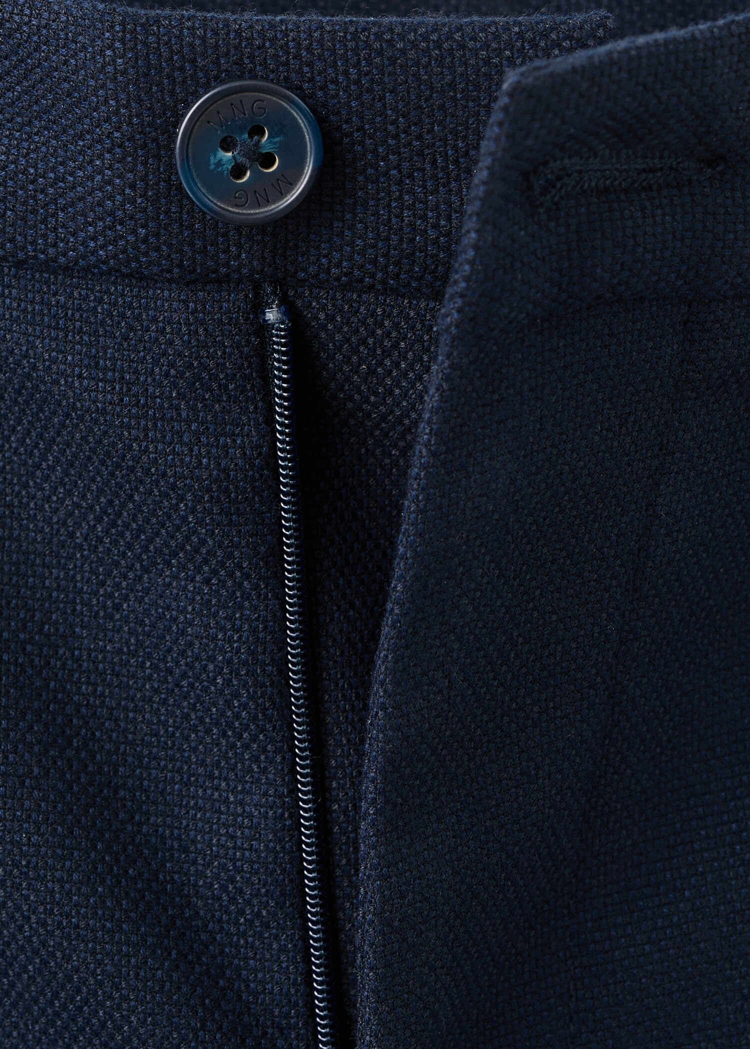 Straight-fit suit trousers - Details of the article 8