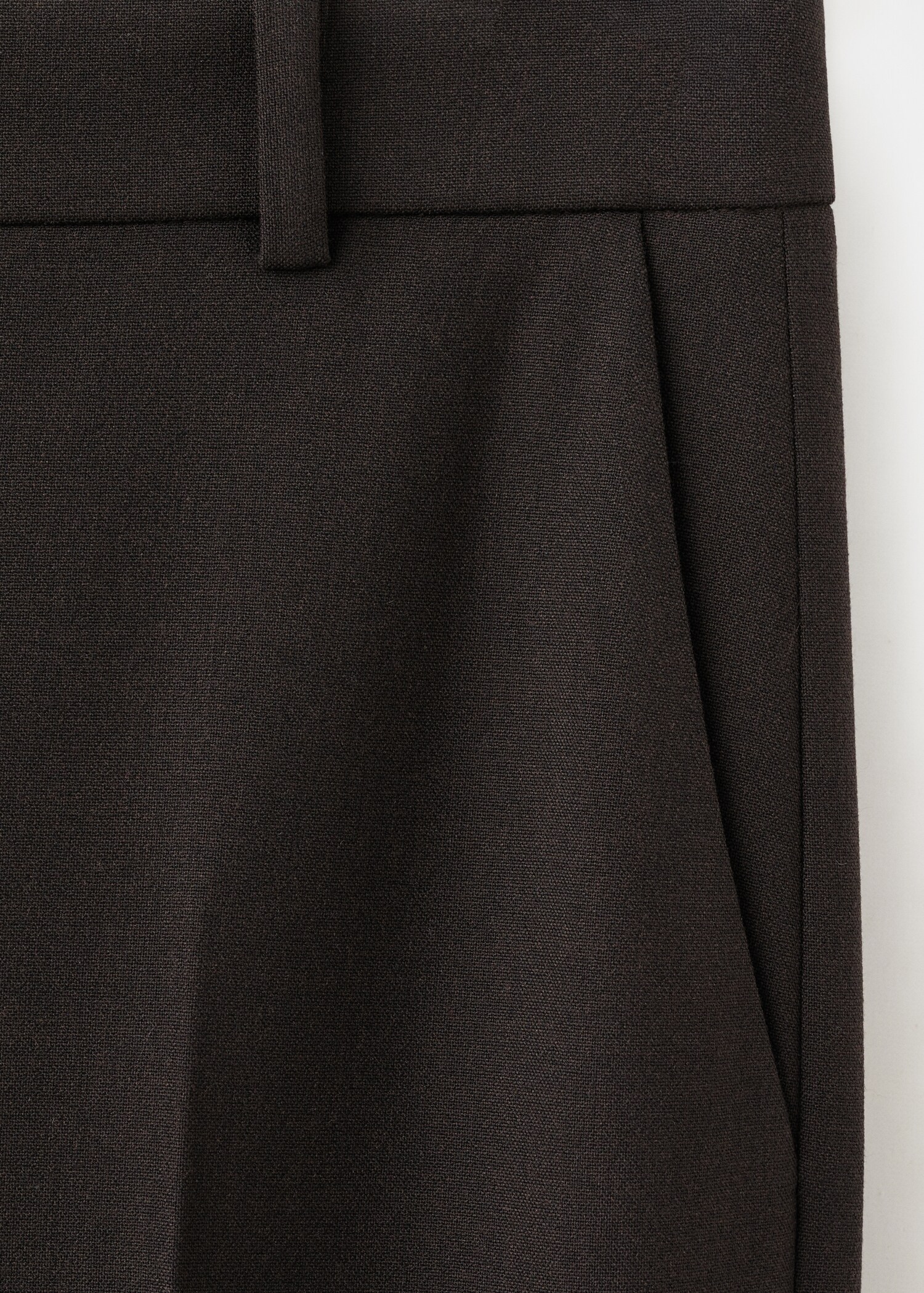 Straight-fit suit trousers - Details of the article 0