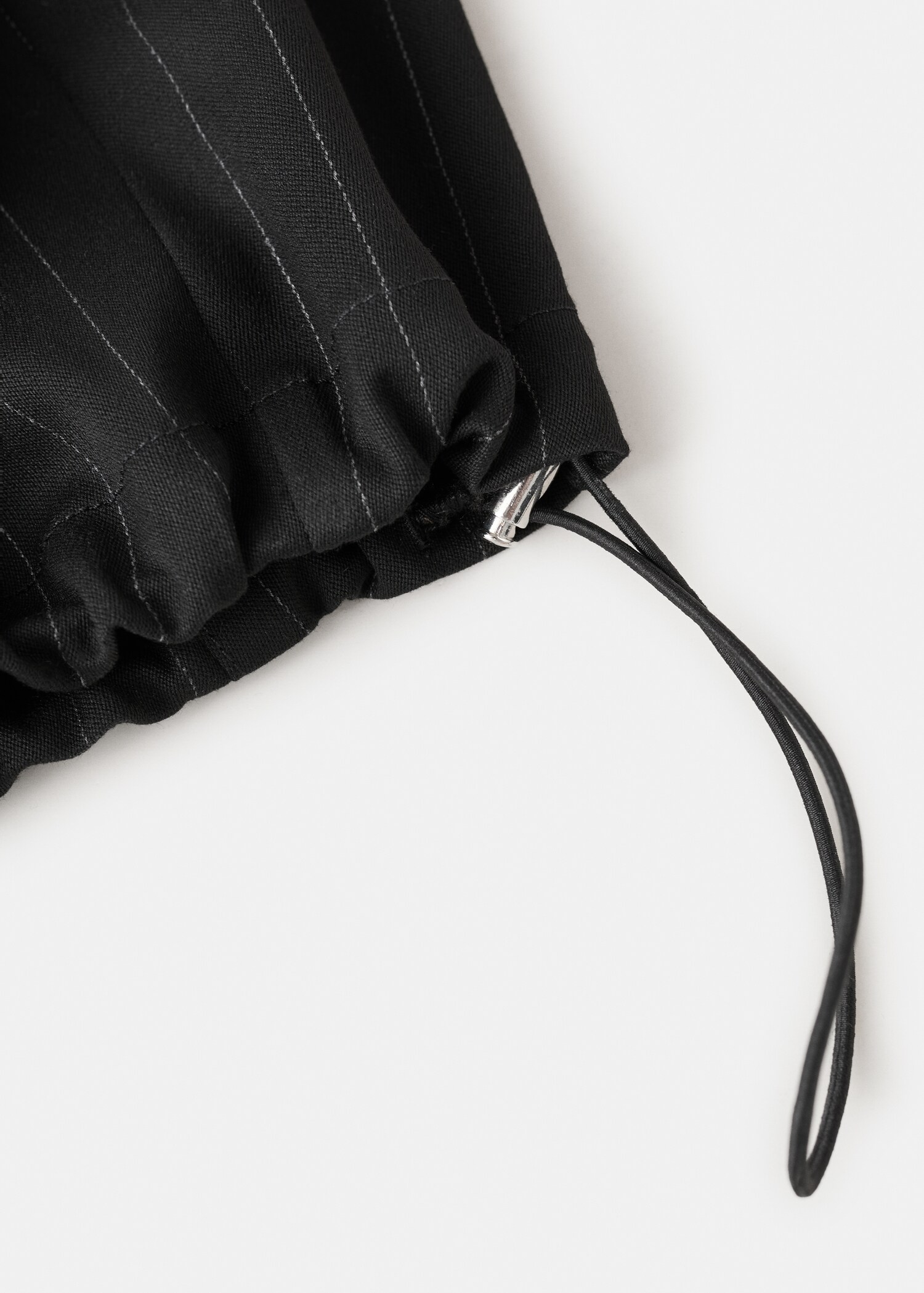 Balloon pinstripe trousers - Details of the article 0