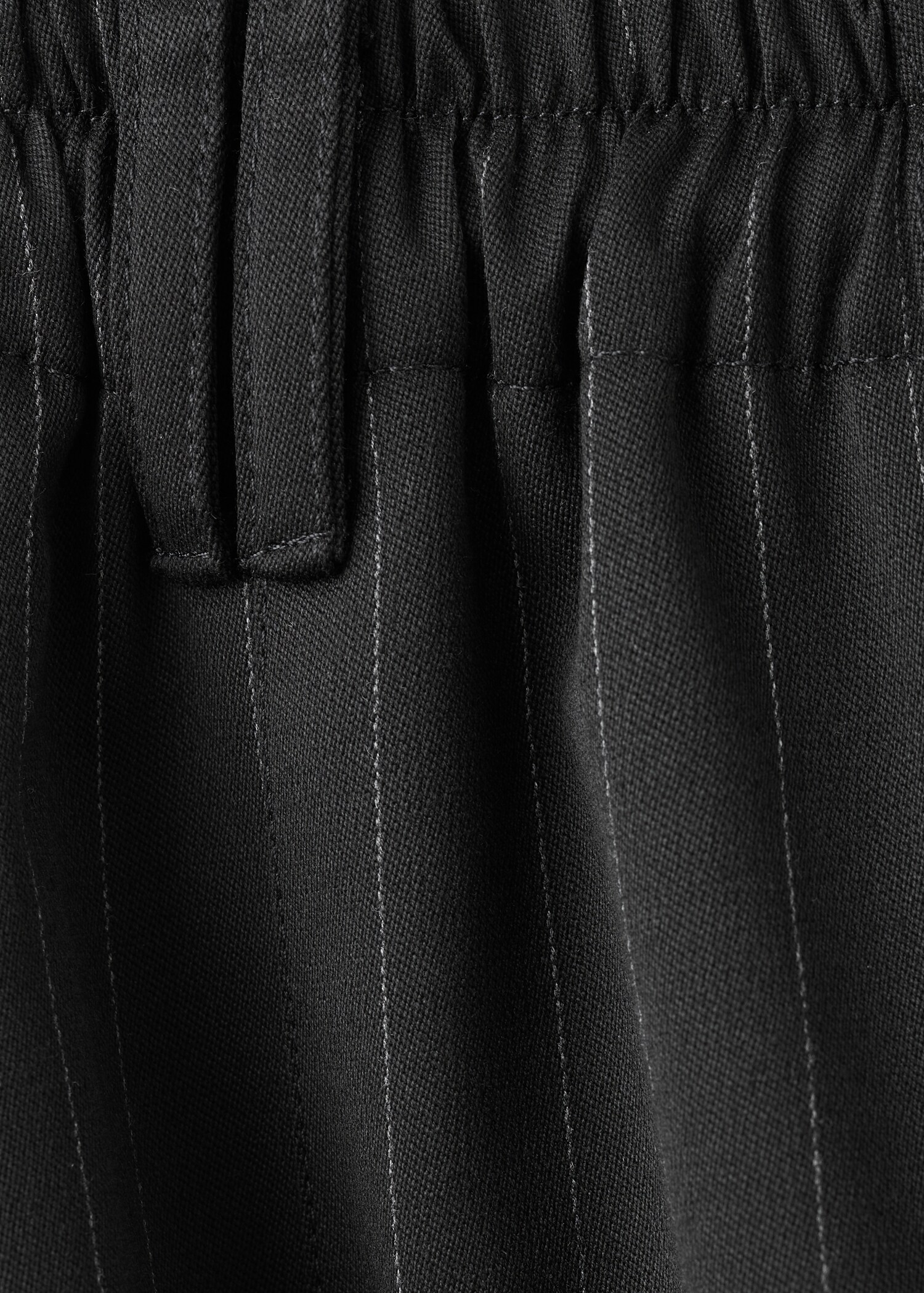 Balloon pinstripe trousers - Details of the article 8
