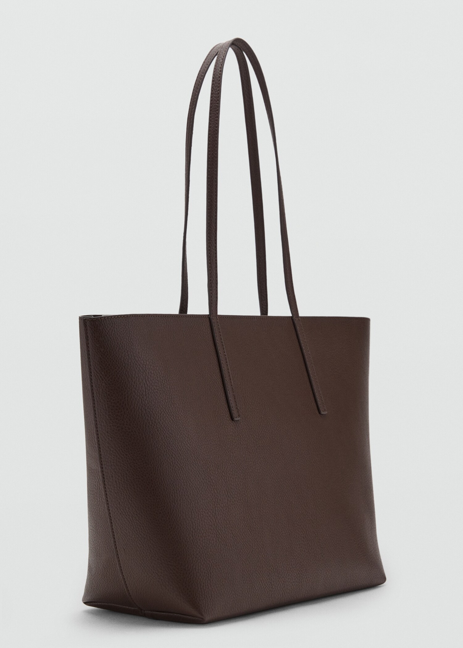 Shopper bag with double handle - Medium plane