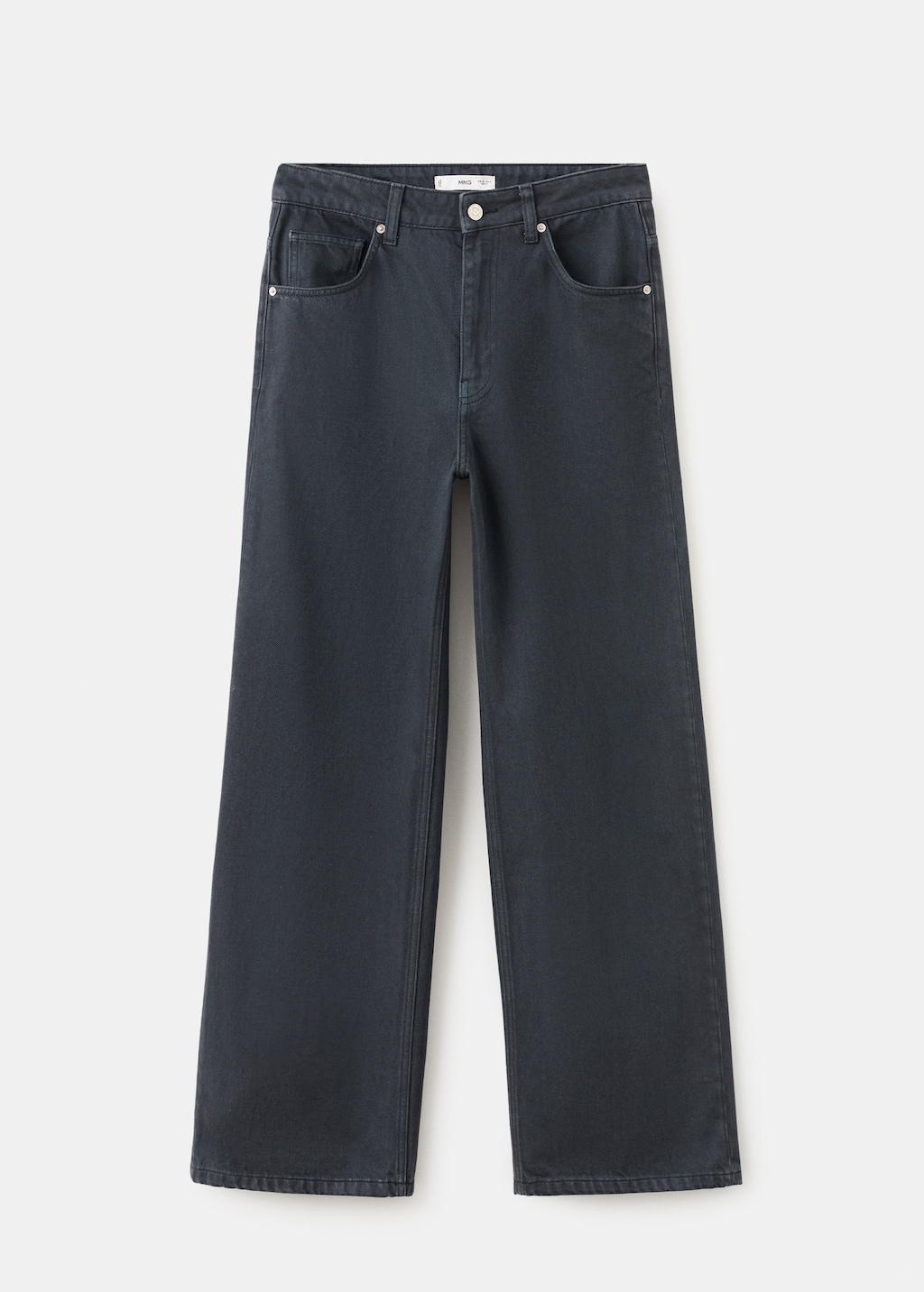 Mango Mid-rise straight jeans