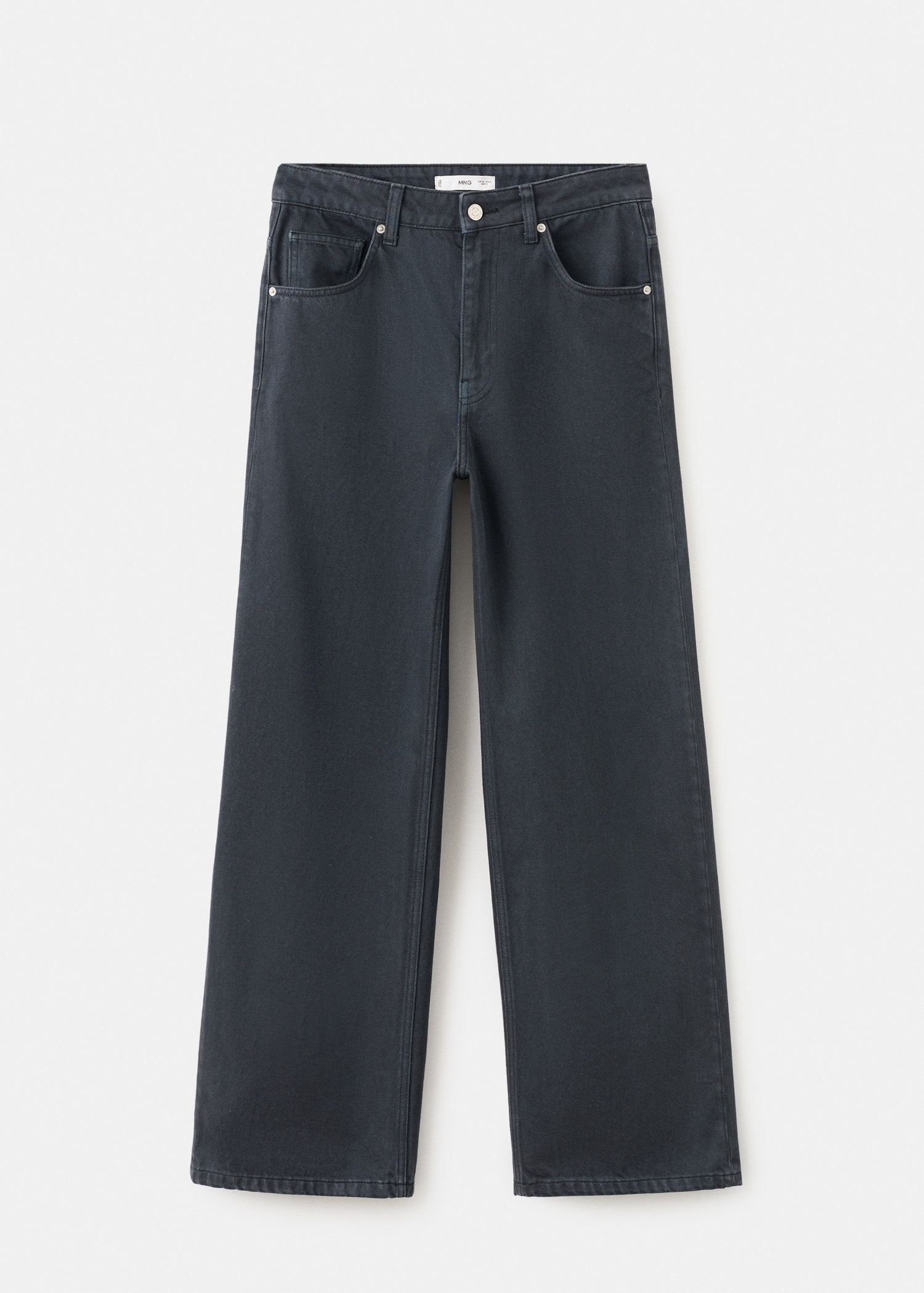 Mid-rise straight jeans - Article without model
