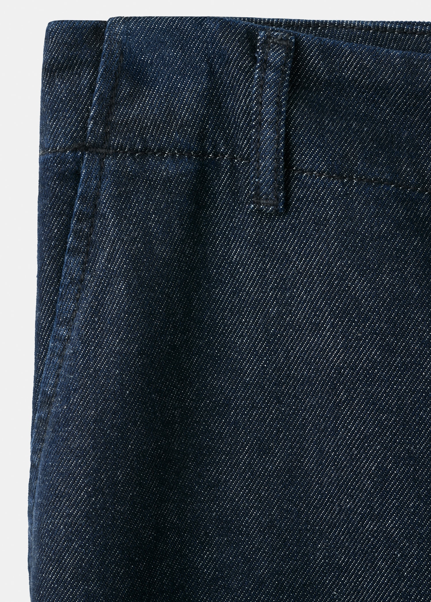Wide leg mid-rise jeans - Details of the article 8