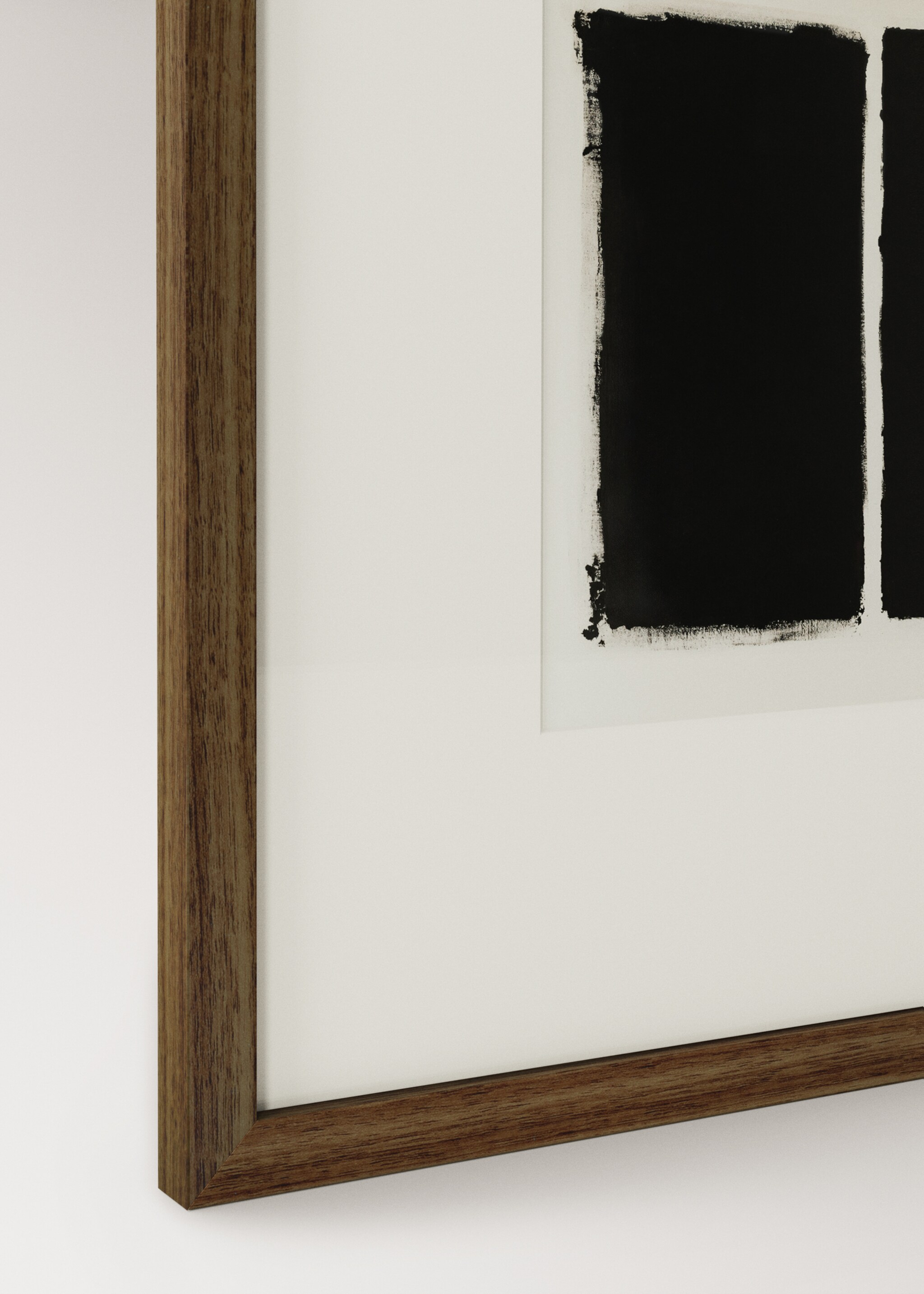 Artistic painting abstract composition - Details of the article 1, Black. Ref: 27081345-00.